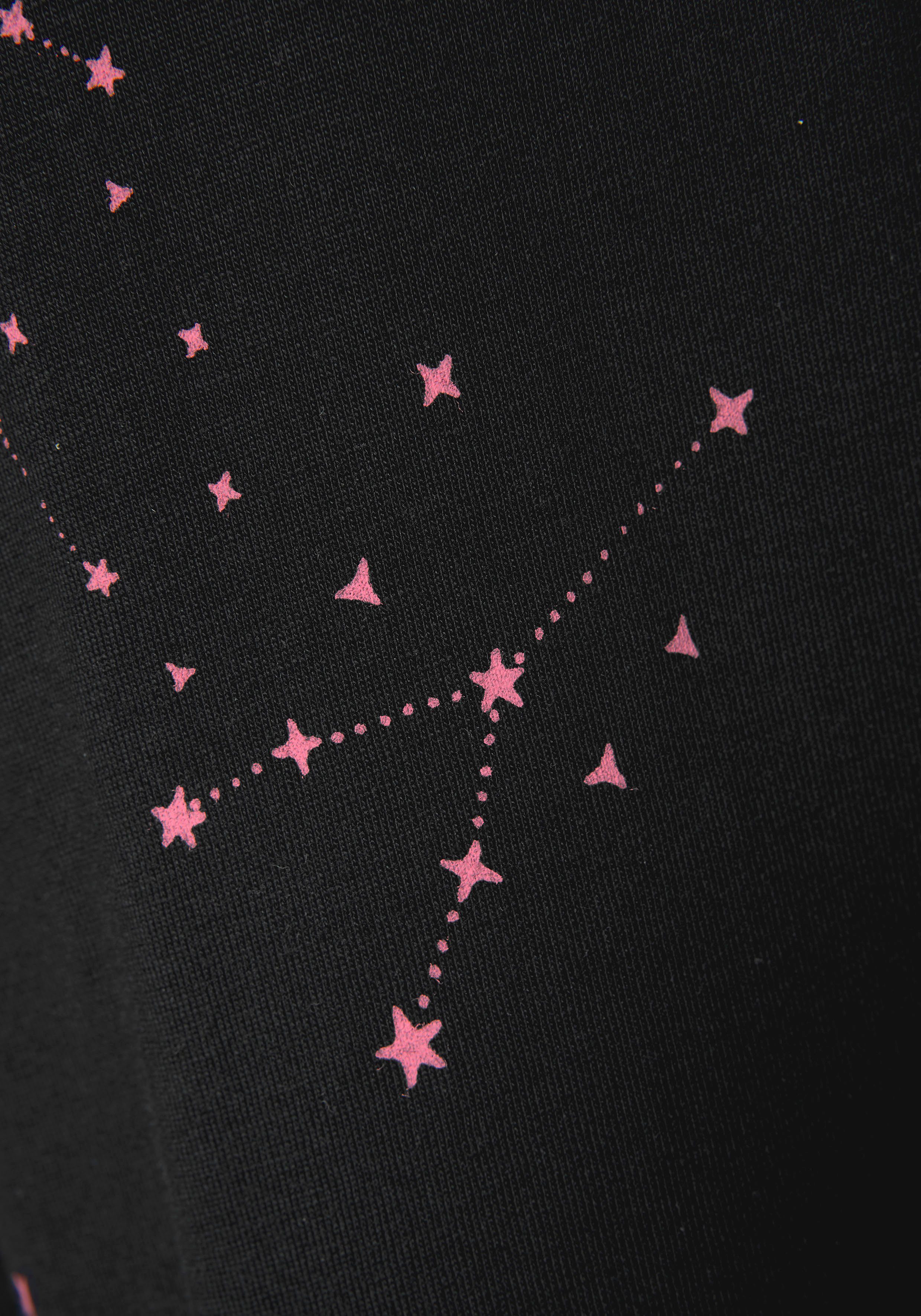 Vivance Dreams Pyjama met galaxy-print (2-delig, 1 stuk)