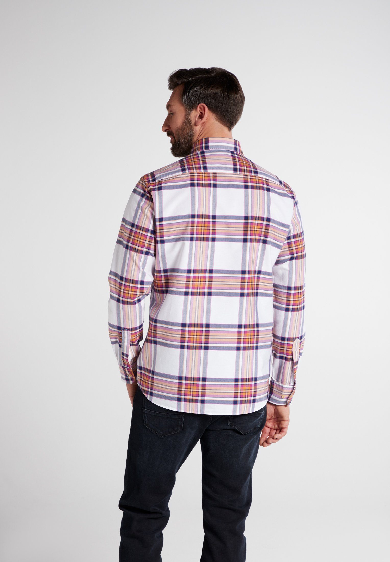 Eterna Overhemd met lange mouwen Regular fit EASY IRON (gemakkelijk te strijken)