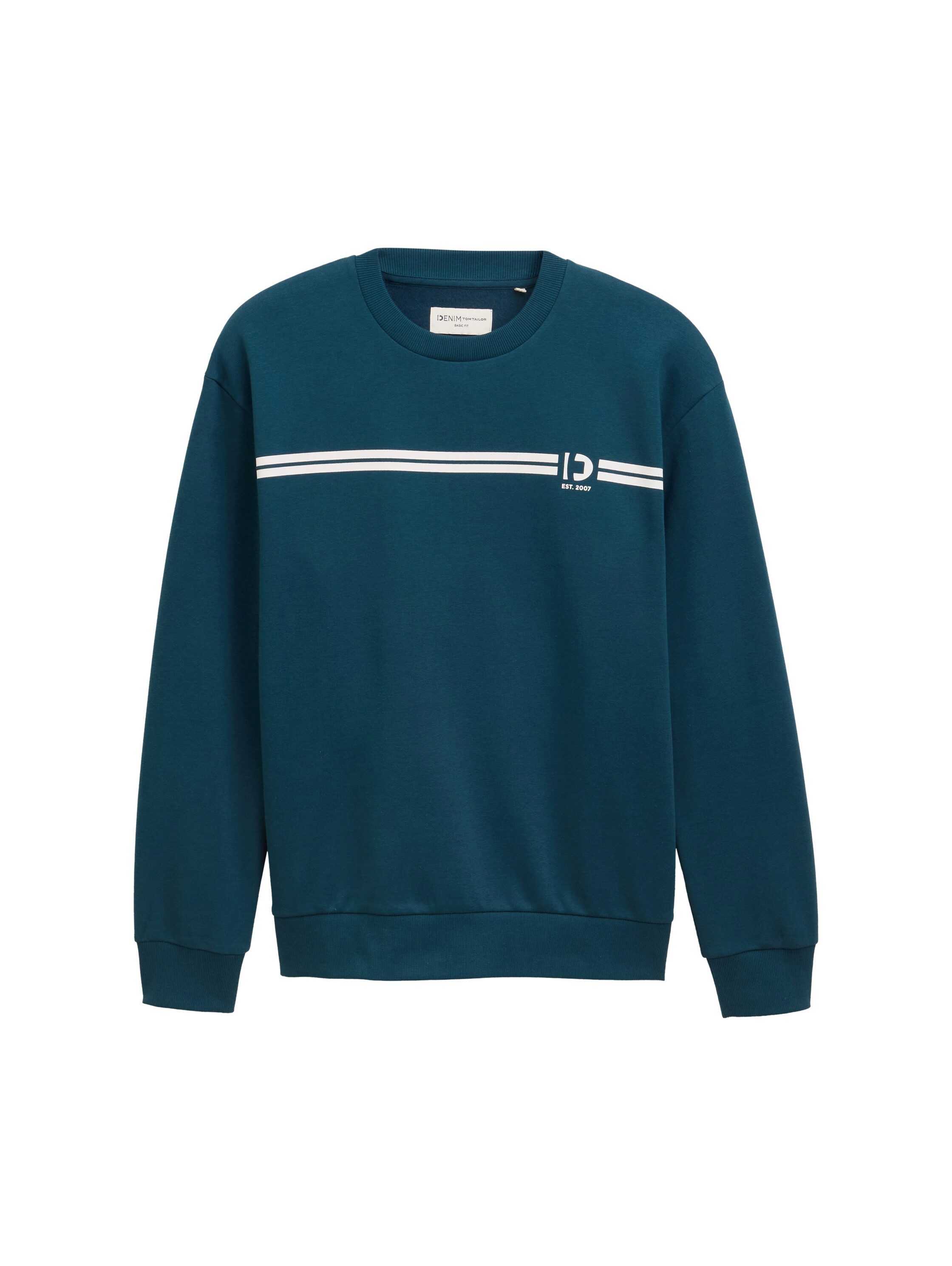Tom Tailor Denim Sweatshirt met logoprint
