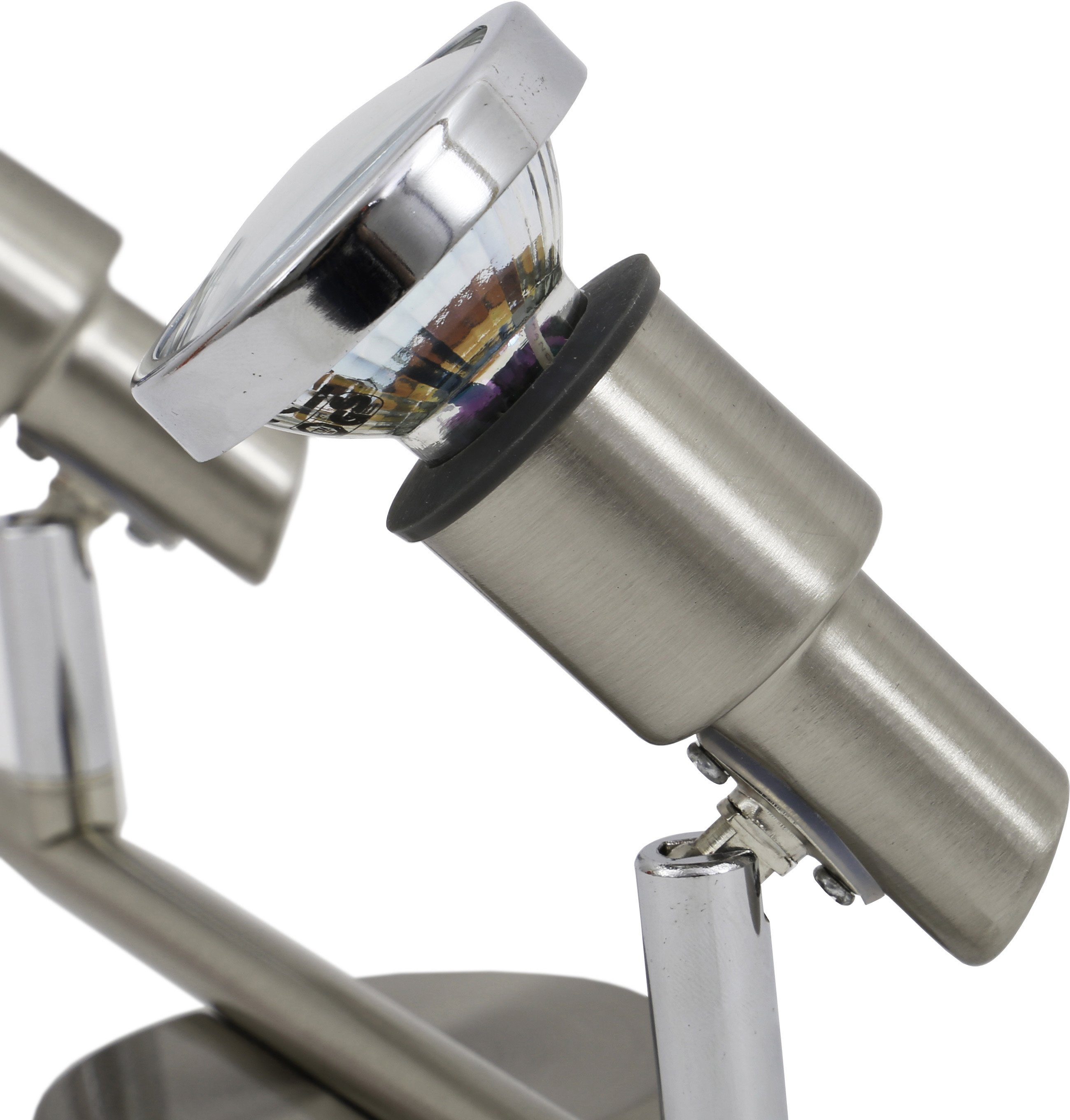B.K.Licht Led-plafondlamp Aurel Badlamp, IP44, plafondspot, GU10, spot, plafond, lamp, 5W