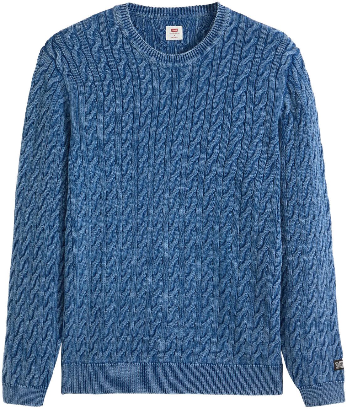 Levi's® Trui met ronde hals LV PRESIDIO met kabelpatroon