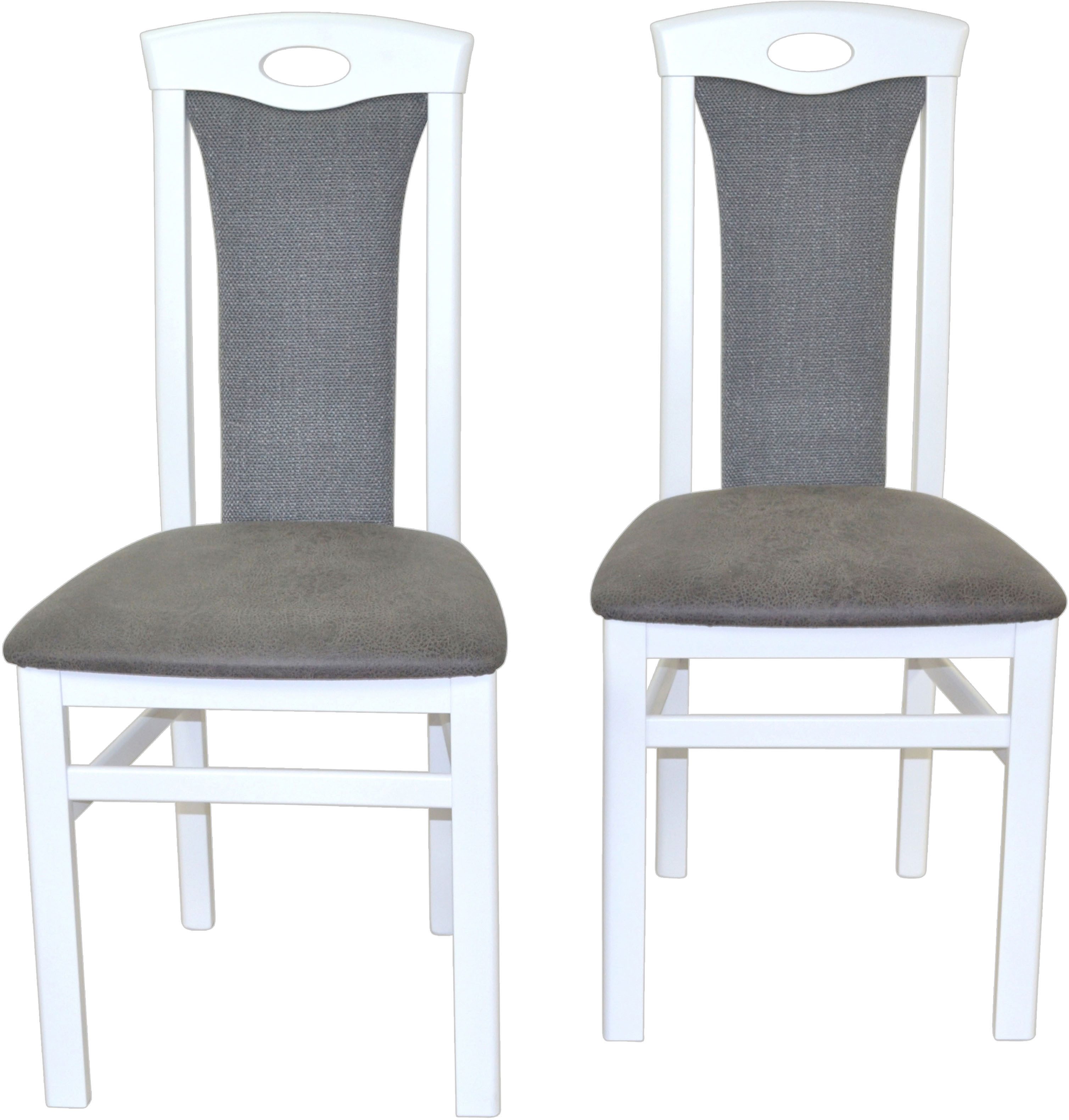 HOFMANN LIVING AND MORE Stoel met 4 poten (set, 2 stuks)