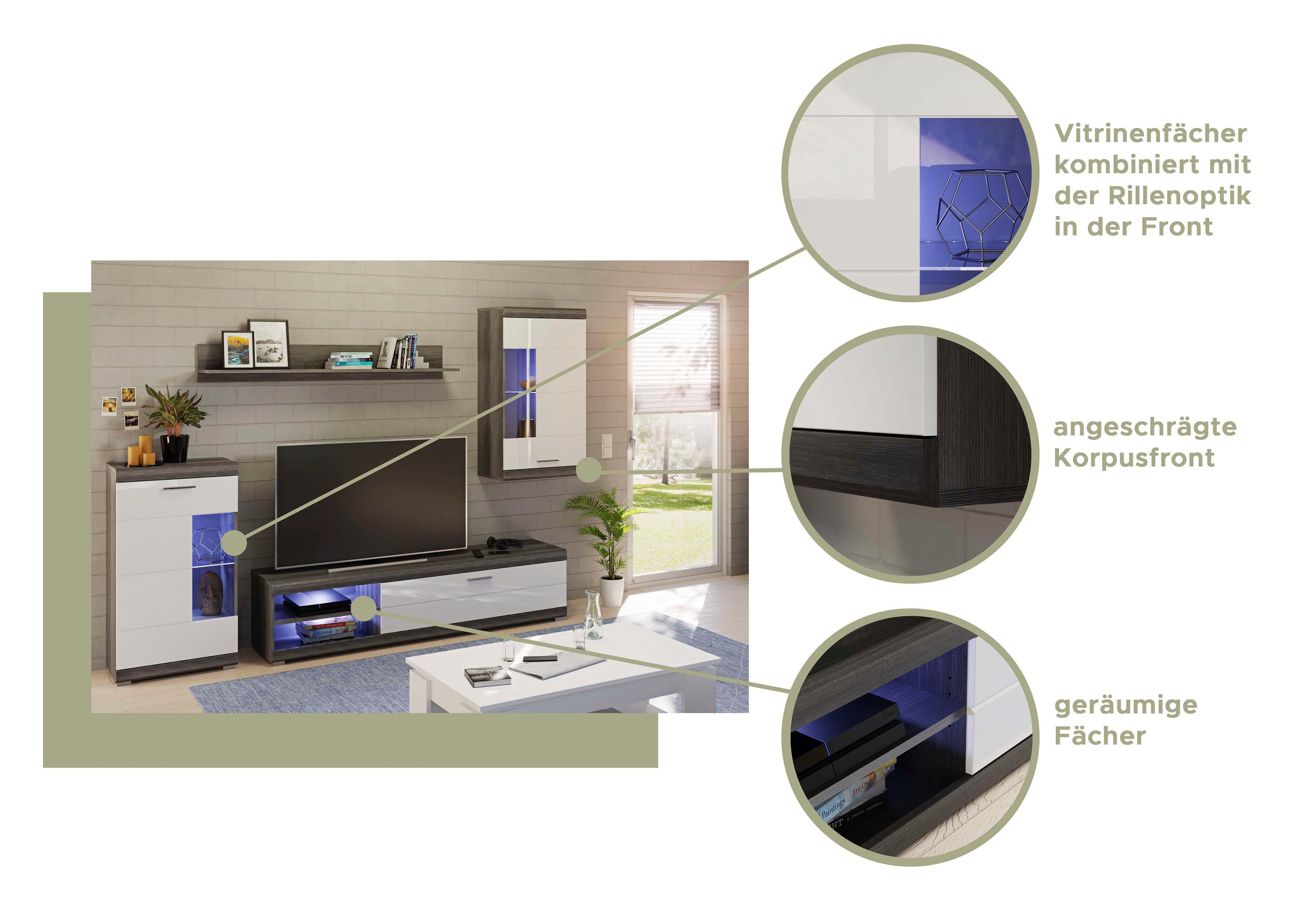 INOSIGN Highboard Siena Breedte 113 cm