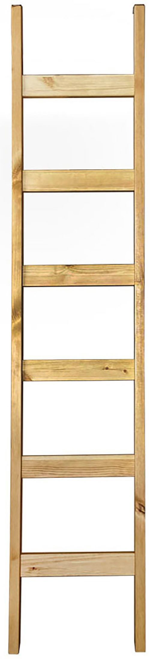 Home affaire Ladderrek Soeren van massief grenen, hoogte 190 cm, functioneel design rekken beige