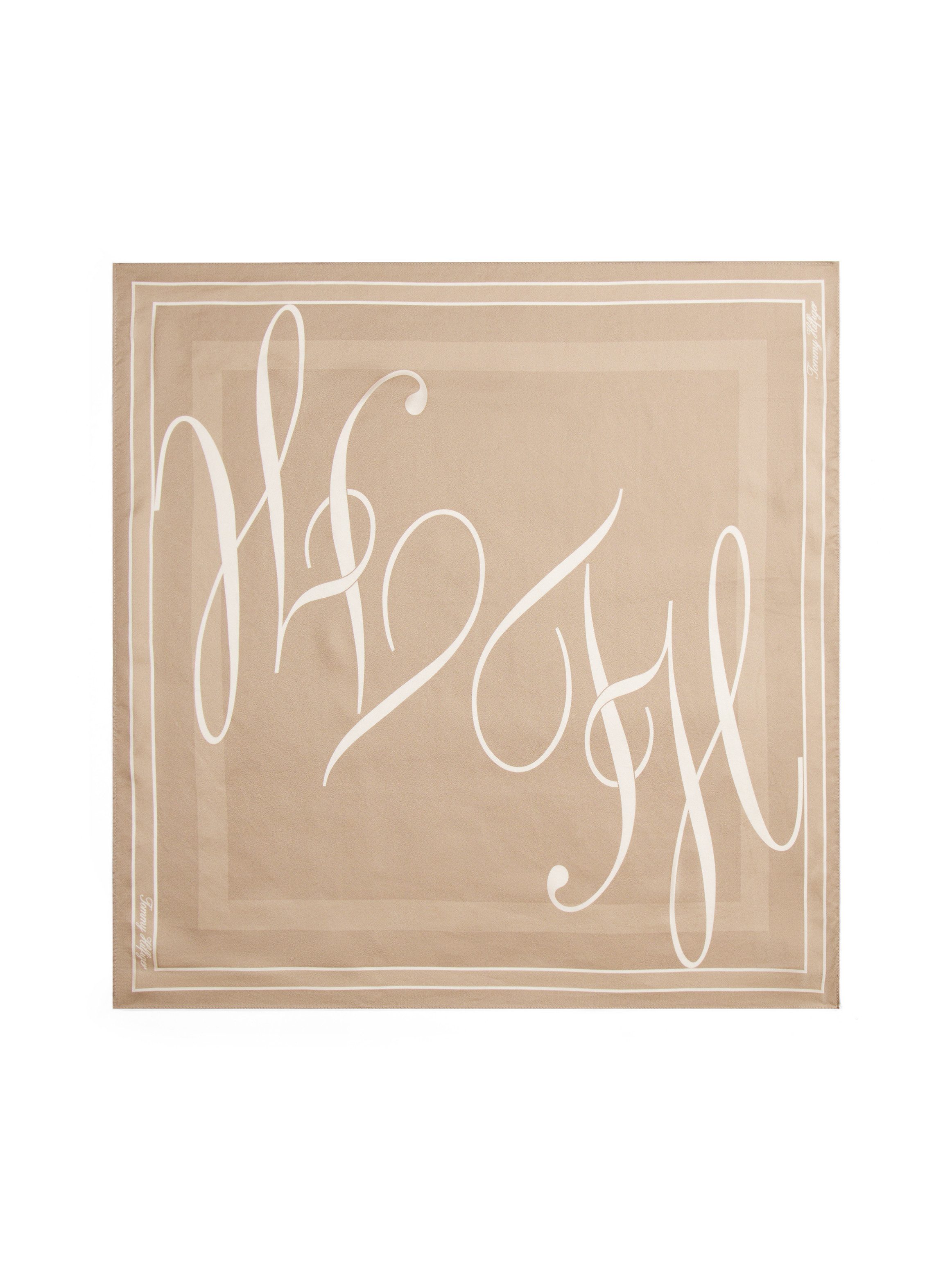 Tommy Hilfiger Sjaaltje TH HERITAGE SCRIPT SILK SCARF
