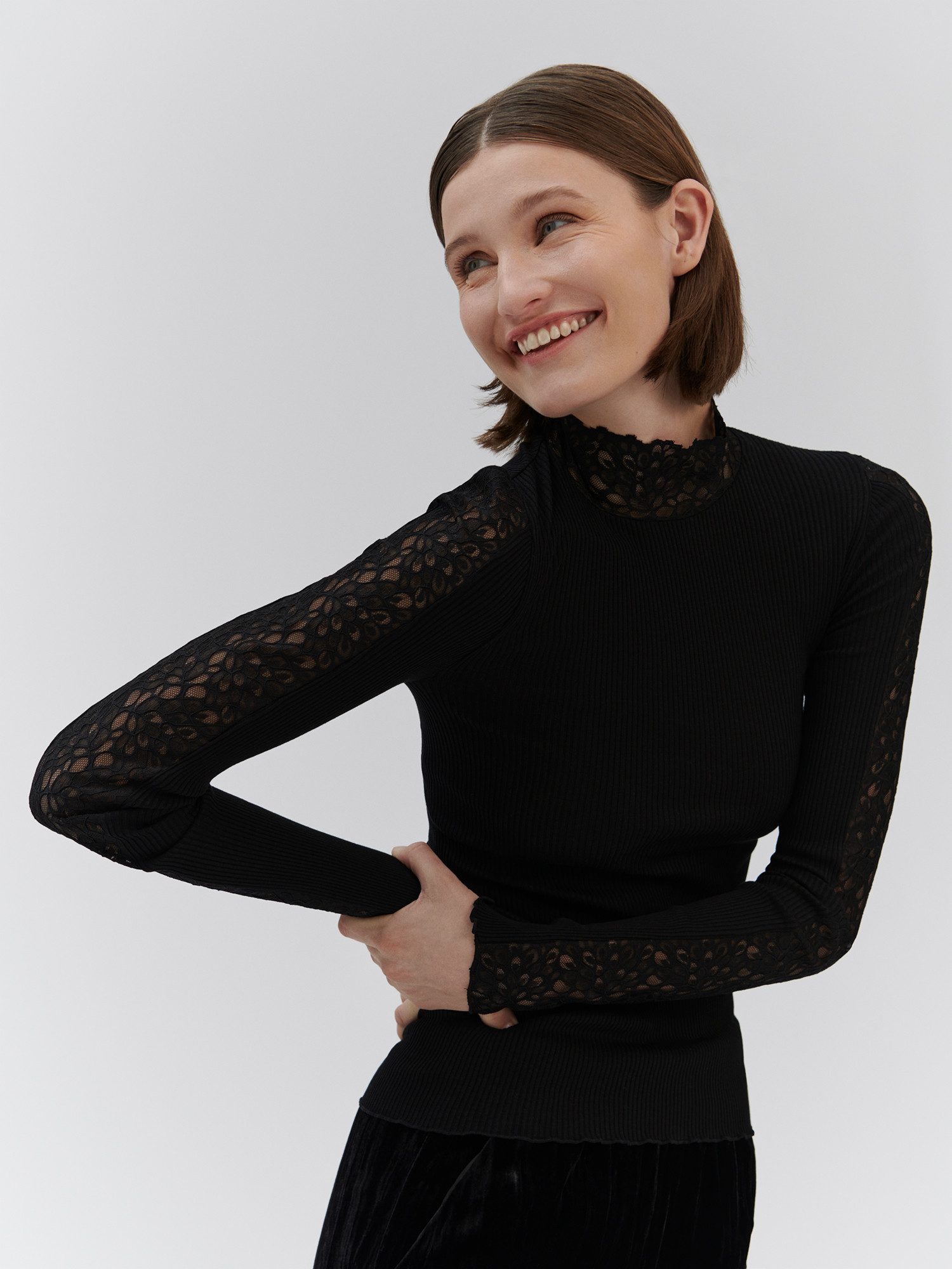 rosemunde Longsleeve Beatha lace longsleeve