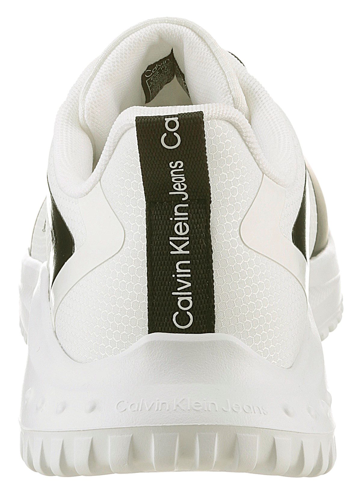 Calvin Klein Sneakers EVA RUNNER LOW LACE ML MIX met lichte profielzool, vrijetijdsschoen, lage schoen, veterschoen