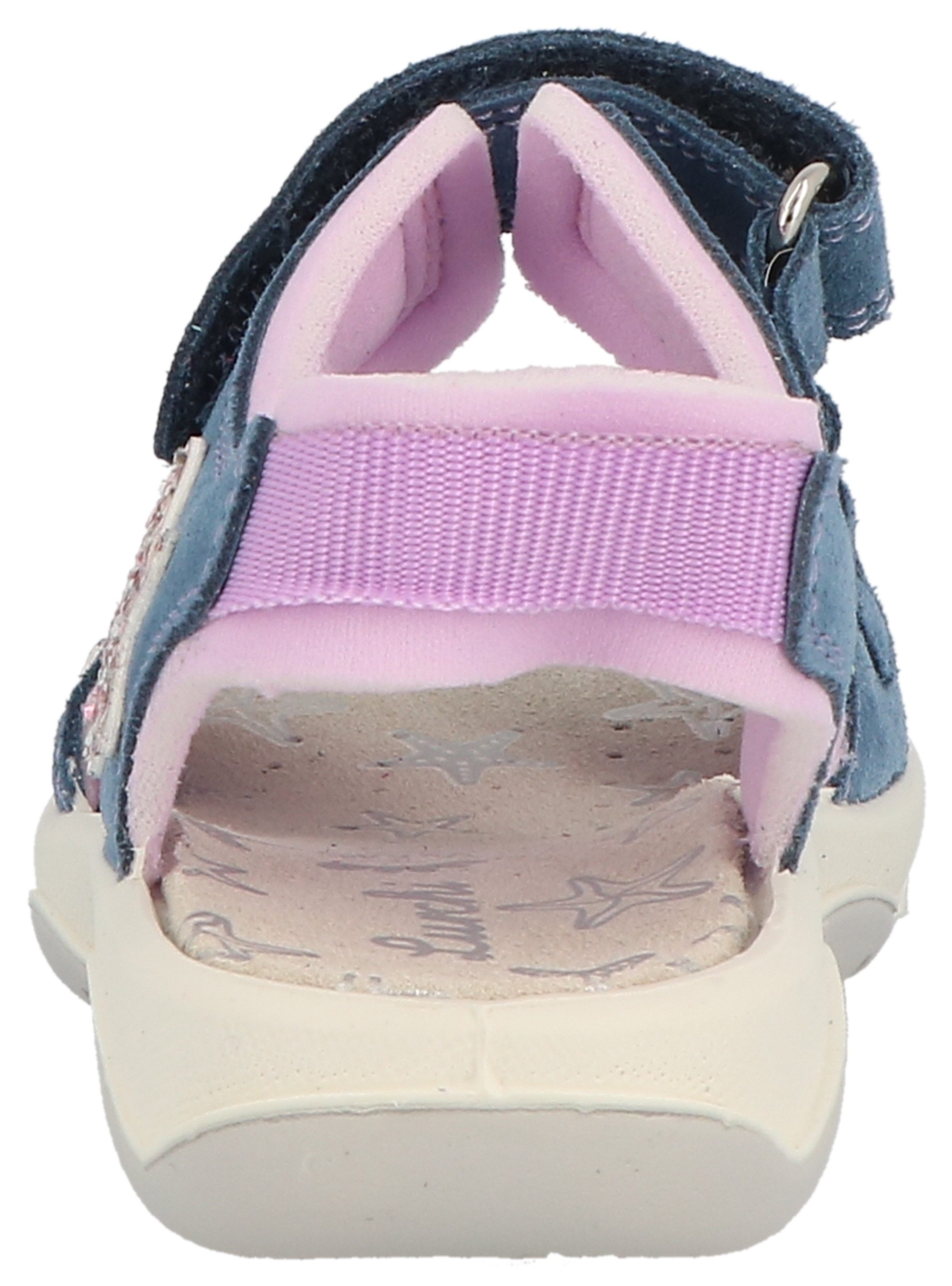 Lurchi Sandalen Filia , klittenbandschoen met sterren, maat sjabloon om te downloaden