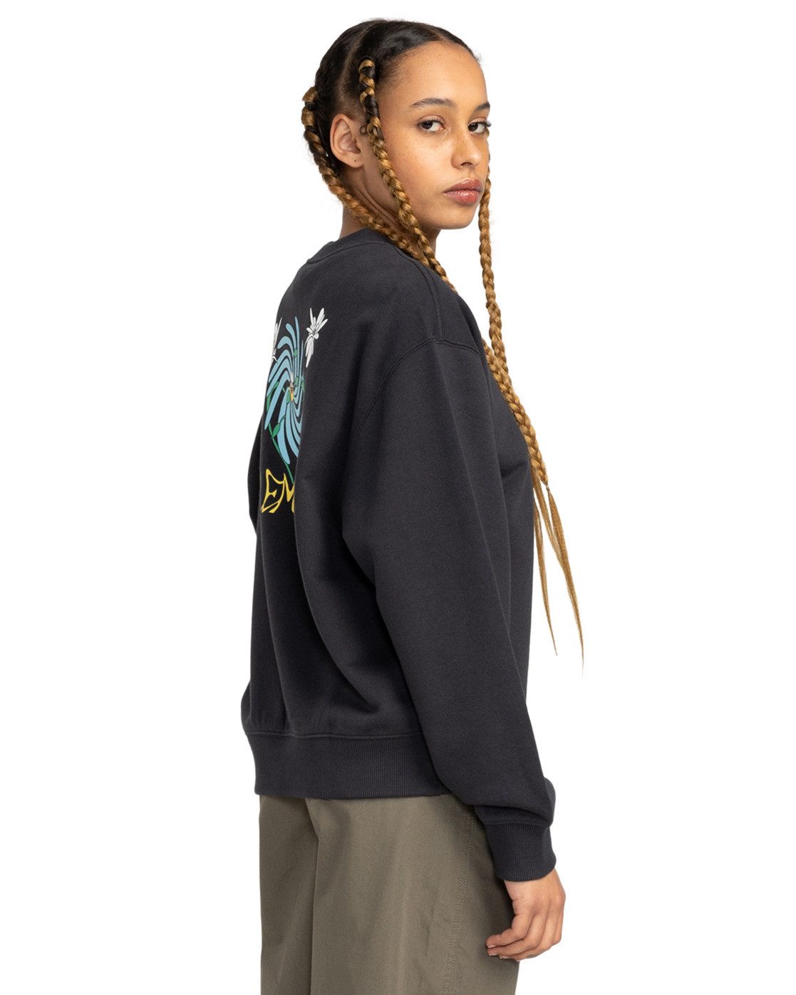 Element Sweatshirt Swirl Flower