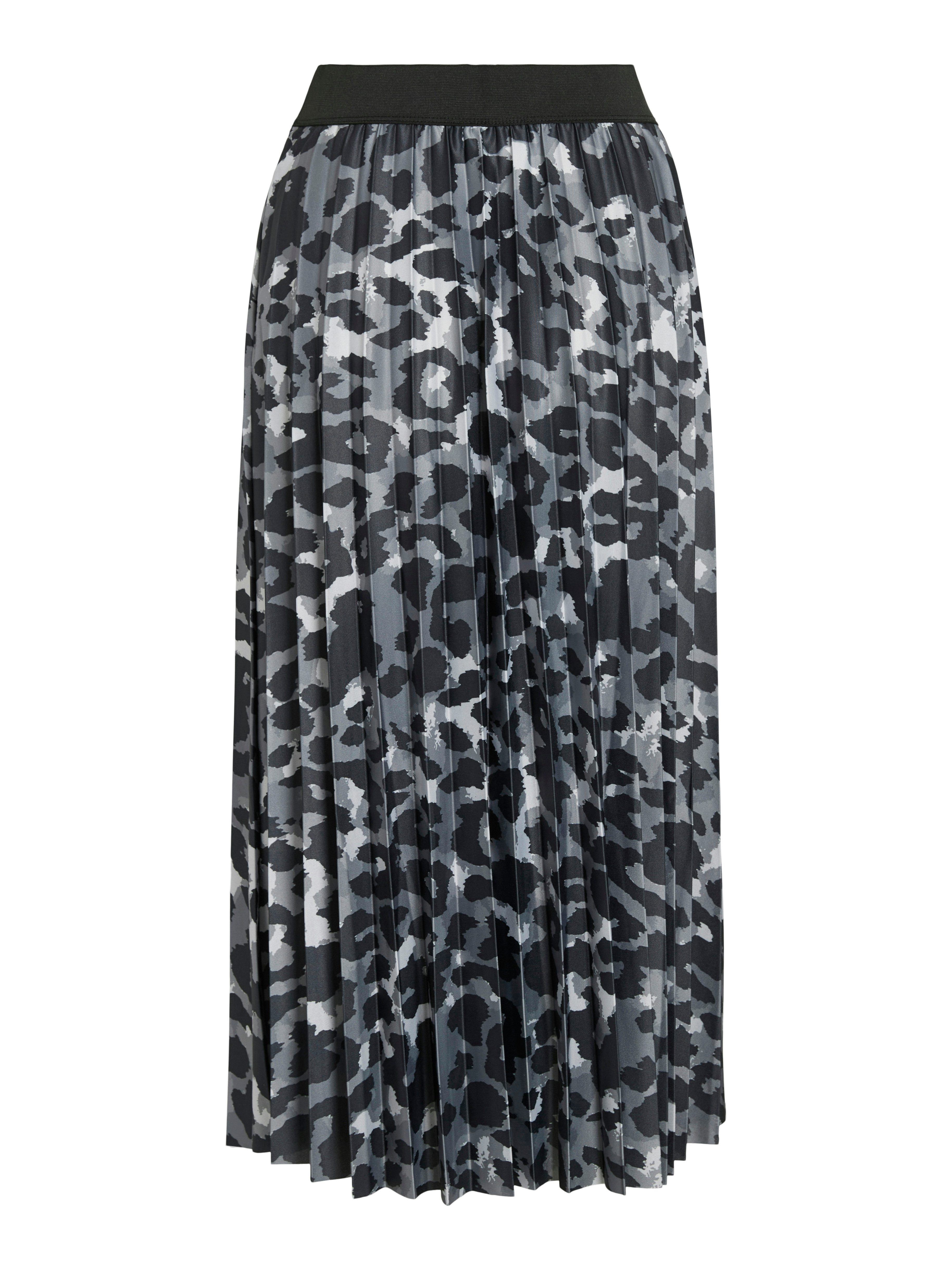 Vila Plissérok VINITBAN PRINT SKIRT - NOOS