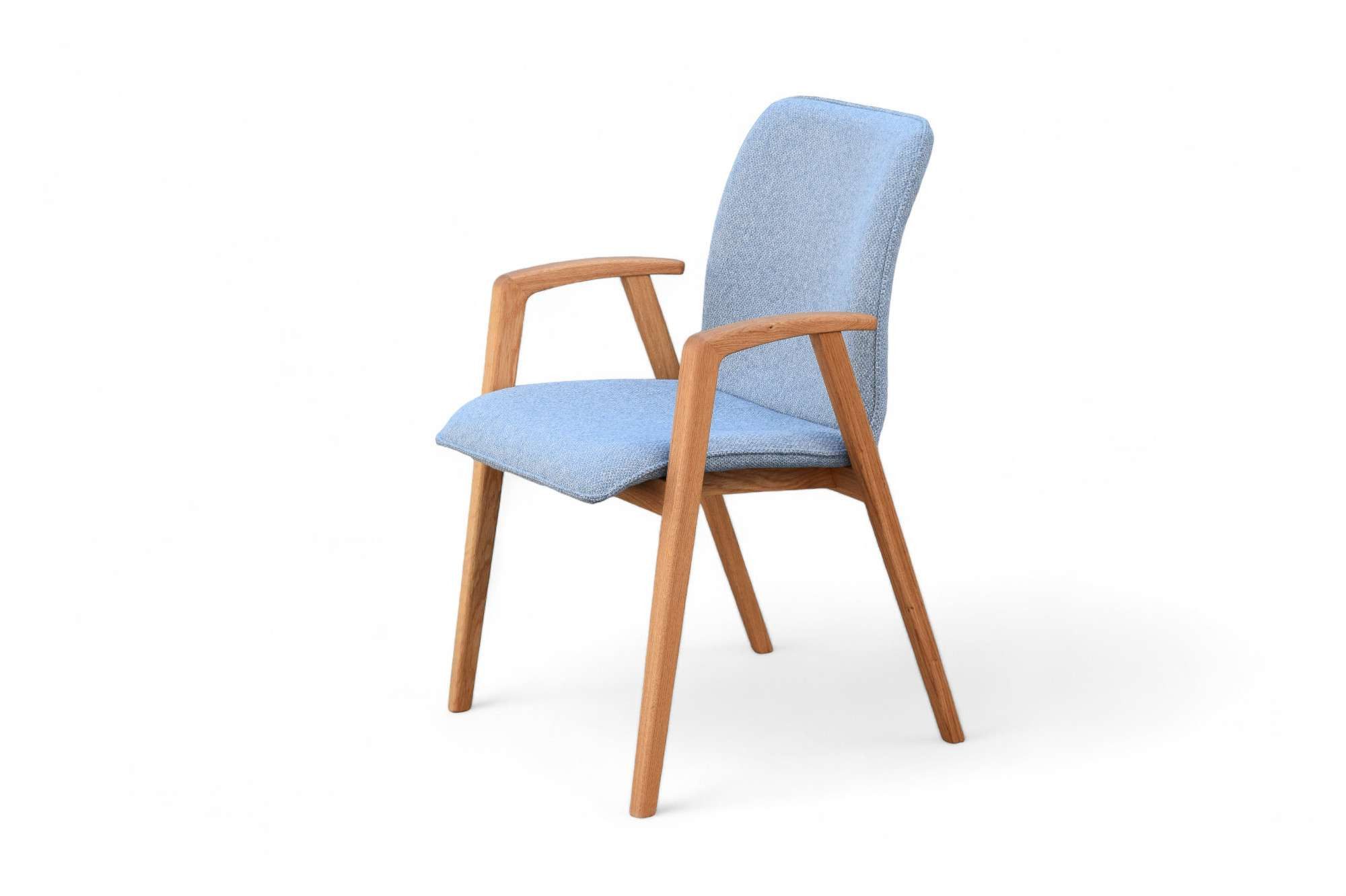 Home affaire Stoel met armleuningen Loreen eetkamerstoel, beklede stoel, designstoel met massief frame, hoogwaardig afgewerkt, armleuningen, stijlvol, comfortabel (set, 2 stuks)