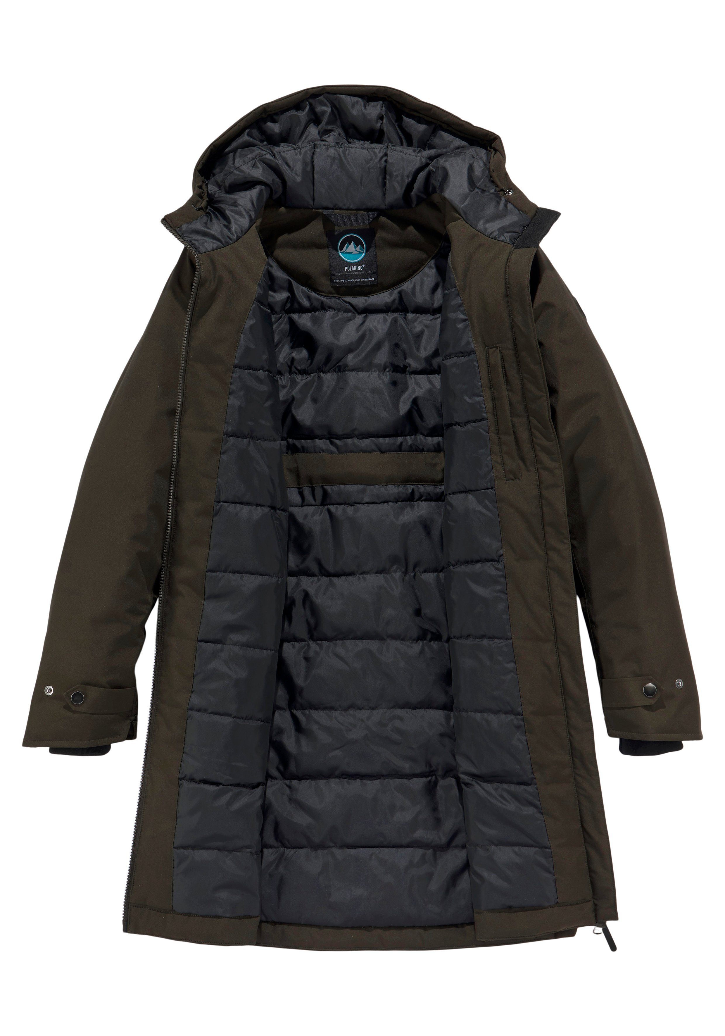 Polarino Functionele parka Relaxed fit, waterdicht, winddicht, ademend