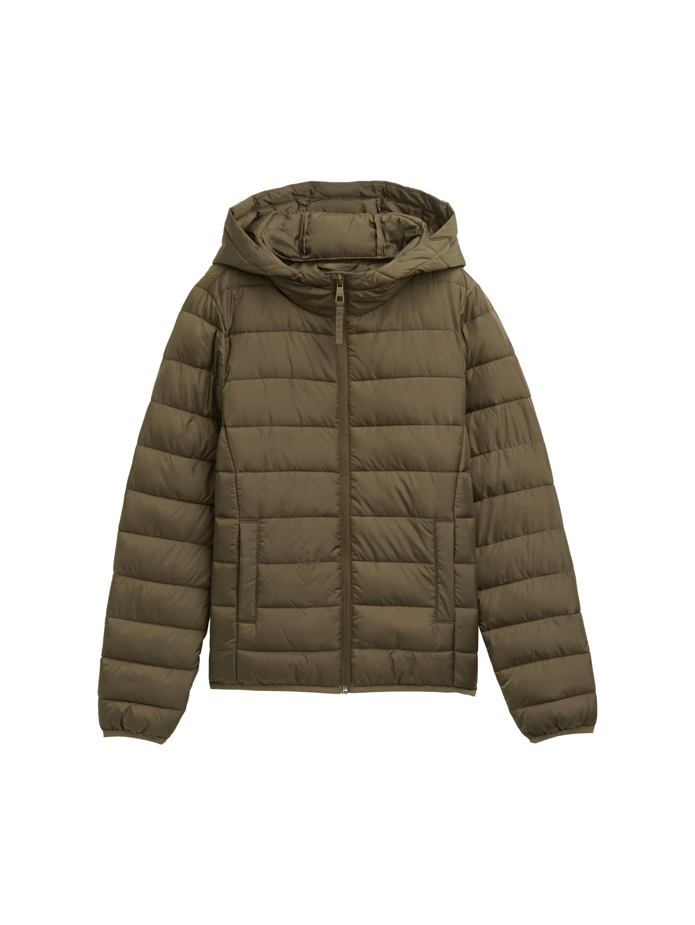 Tom Tailor Denim Gewatteerde jas met een capuchon