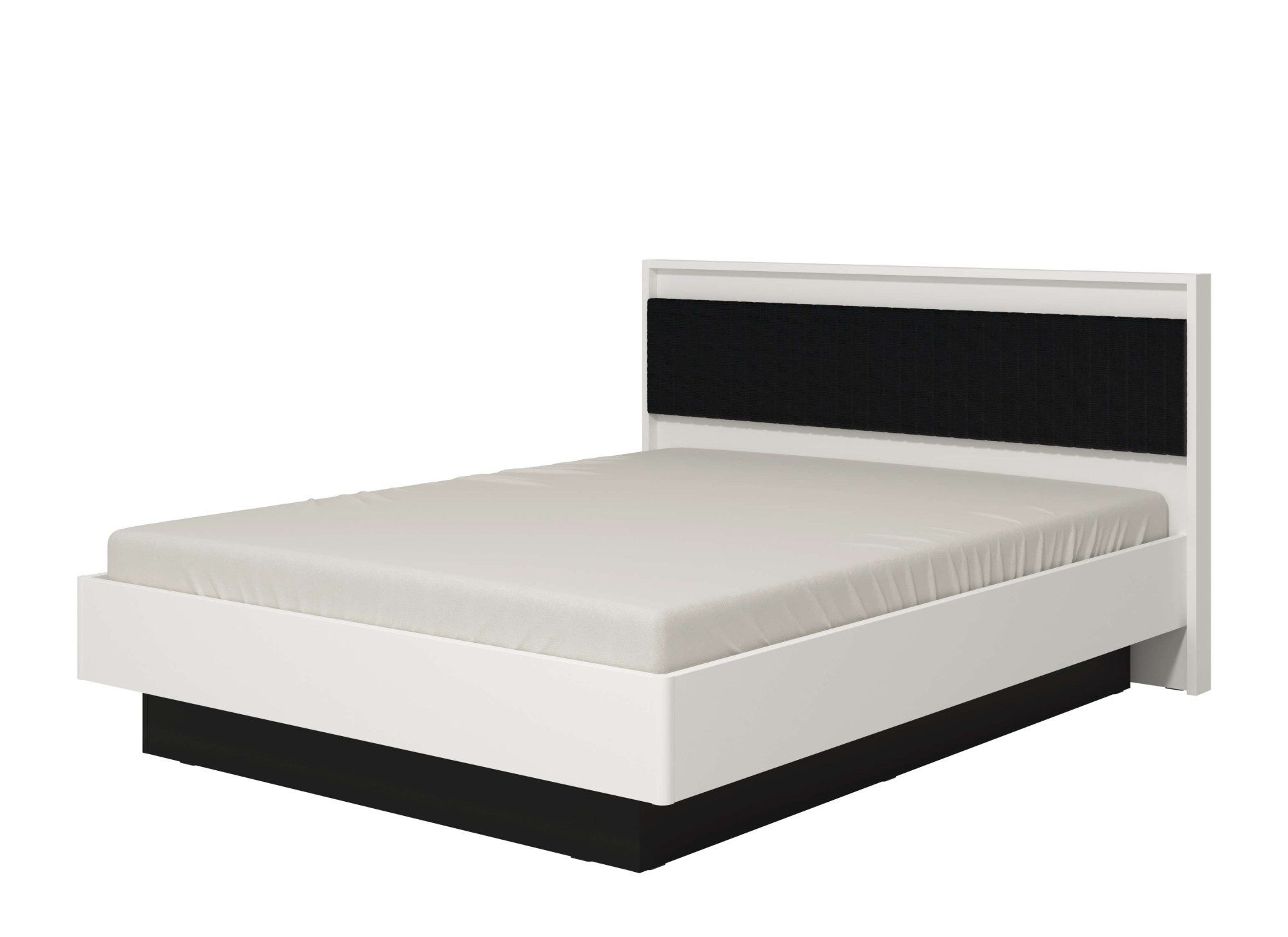 INOSIGN Bedframe Ascalon, gepolsterde rugleuning, bekleed met zachte cordstof Ligoppervlakken 160 of 180x200 cm, FSC-gecertificeerd houtmateriaal