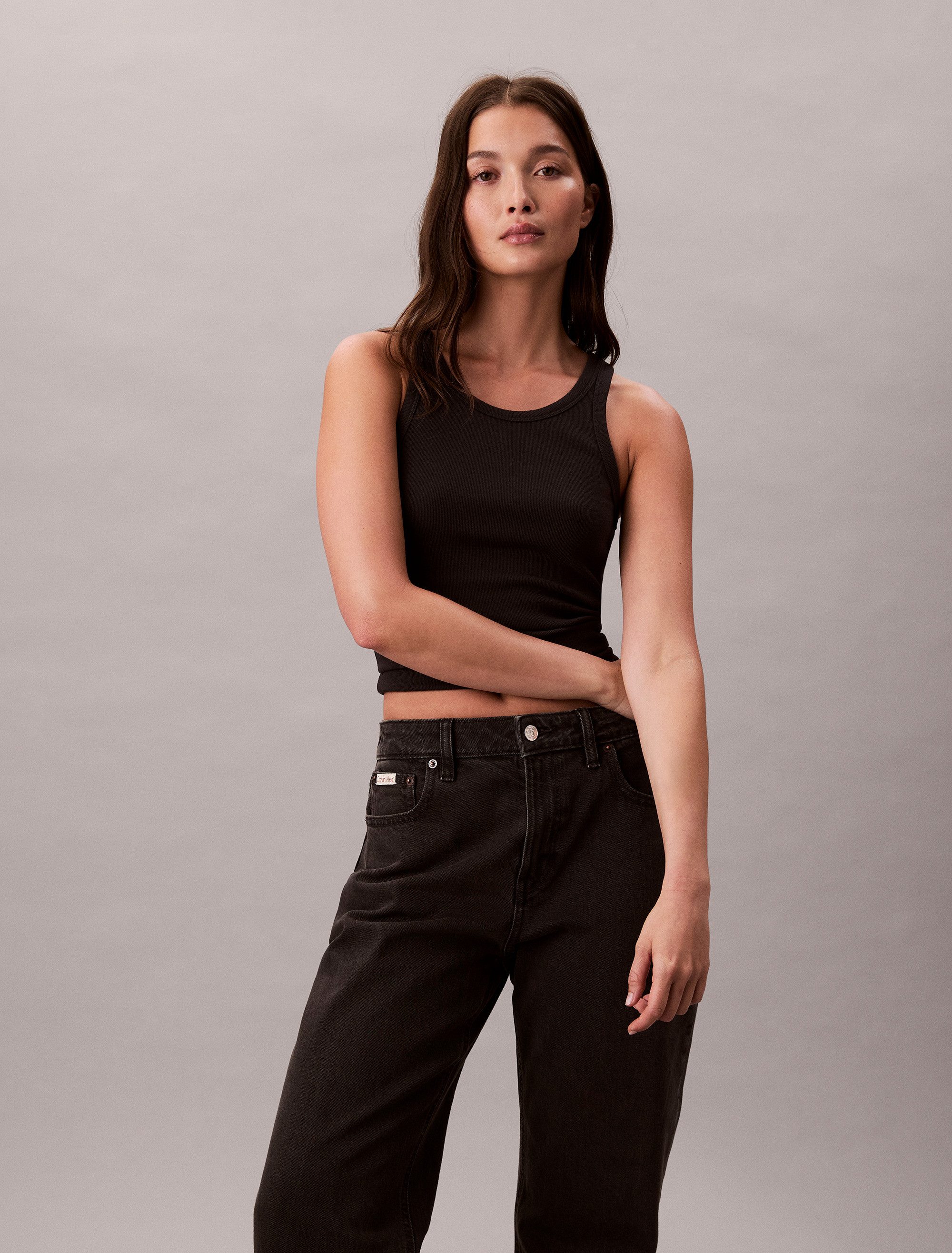 Calvin Klein Straight jeans HGH RS STRGHT CK ESS