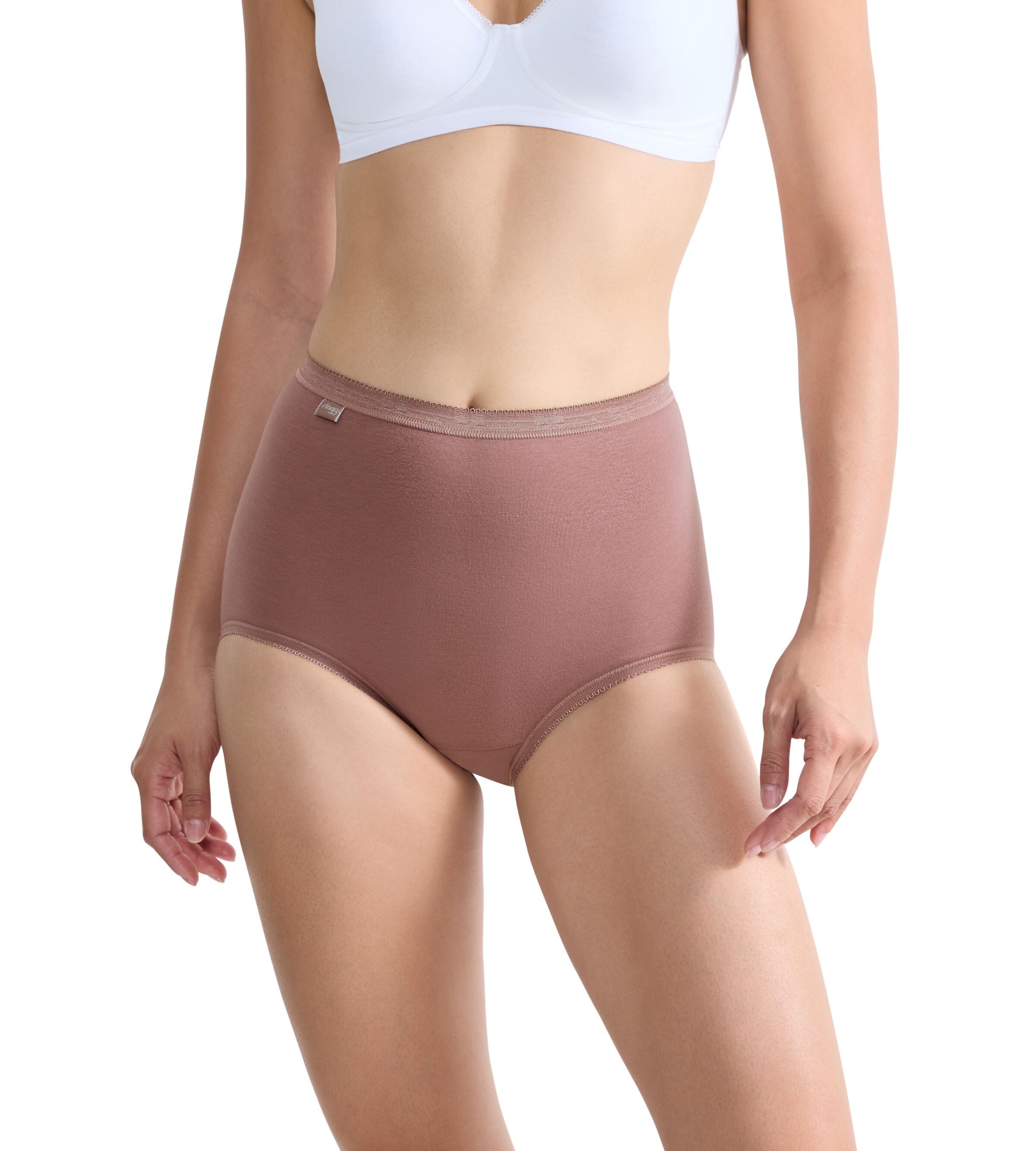 Sloggi Maxislip Basic + Katoenmix, zachte naden, single jersey (3 stuks)