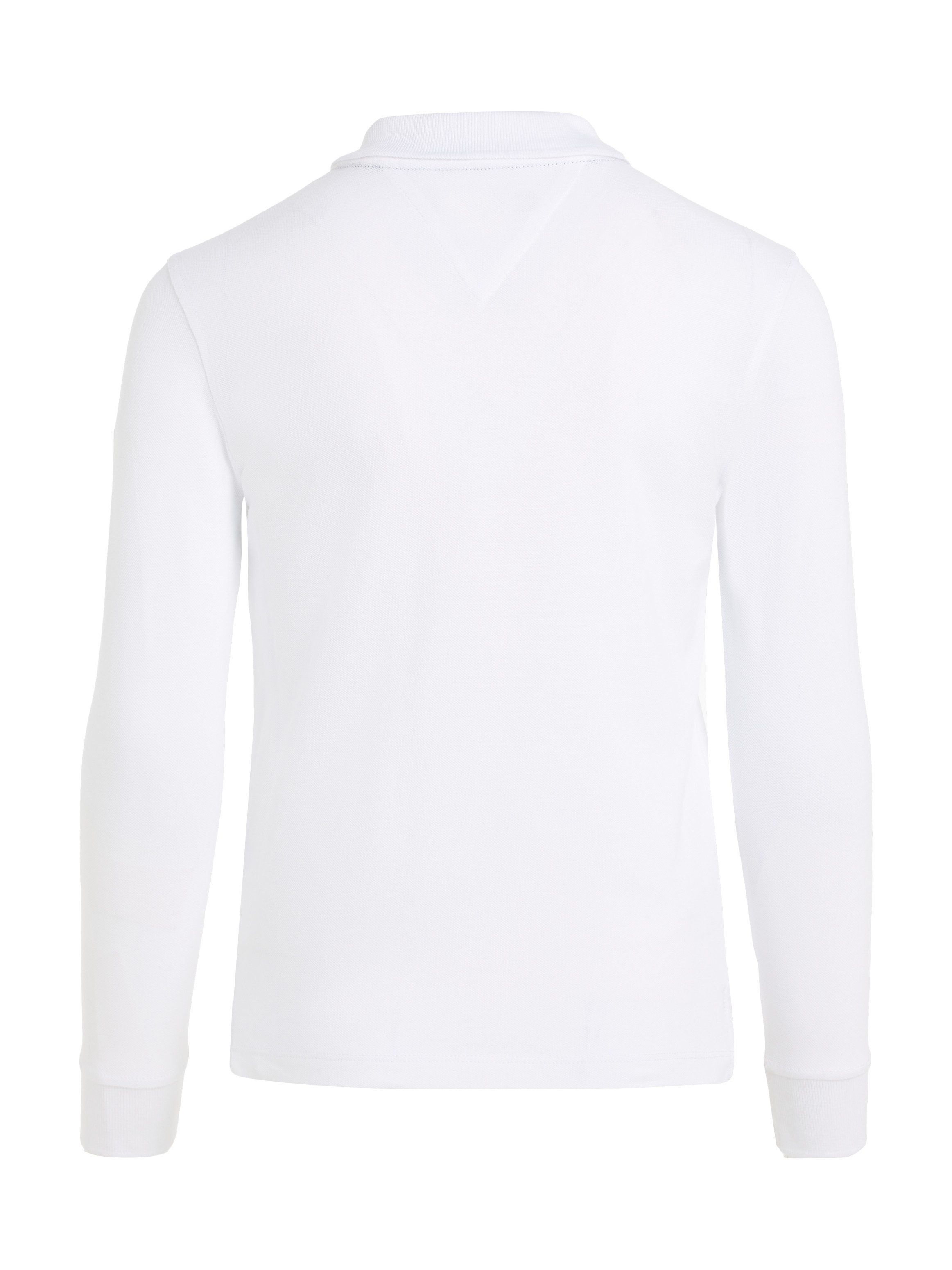 Tommy Hilfiger Poloshirt REG POLO LS met geborduurd logo