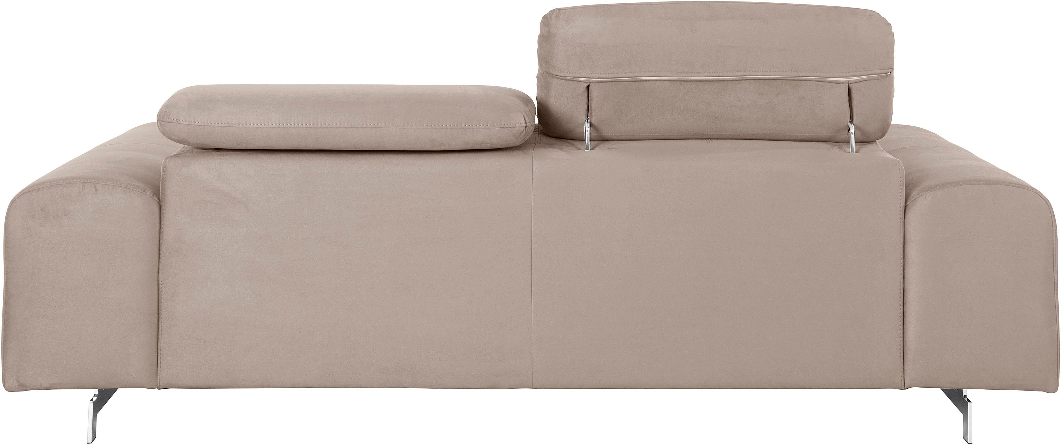 COTTA 3-zitsbank Chef 3-zitsbank met elegante stiksels, bodemvrijheid 12,5 cm