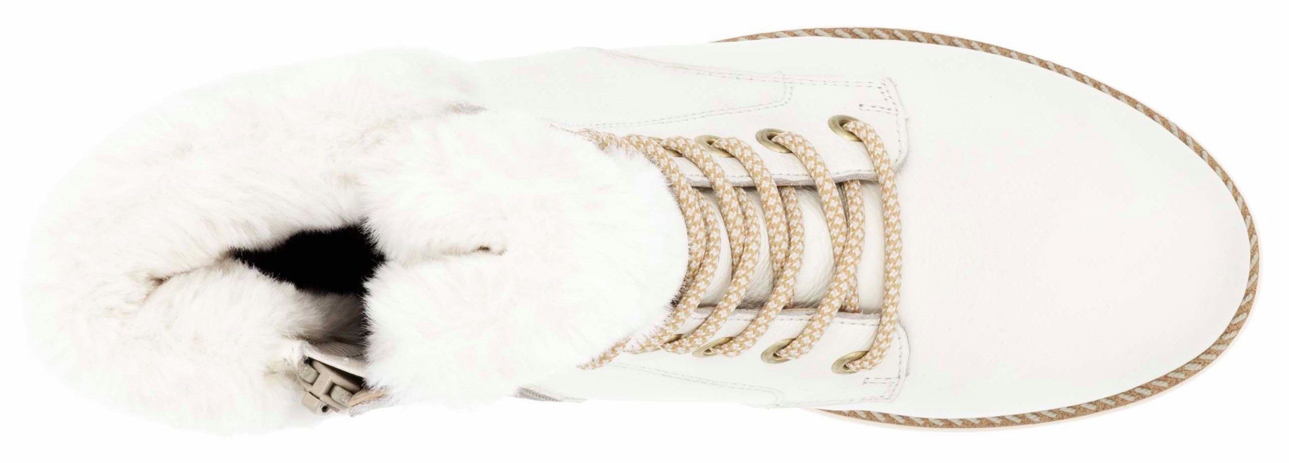 Remonte Winterlaarzen Elisabeth Hurley-Collection , veterschoenen, outdoorschoen, veterschoenen met decoratieve gesp