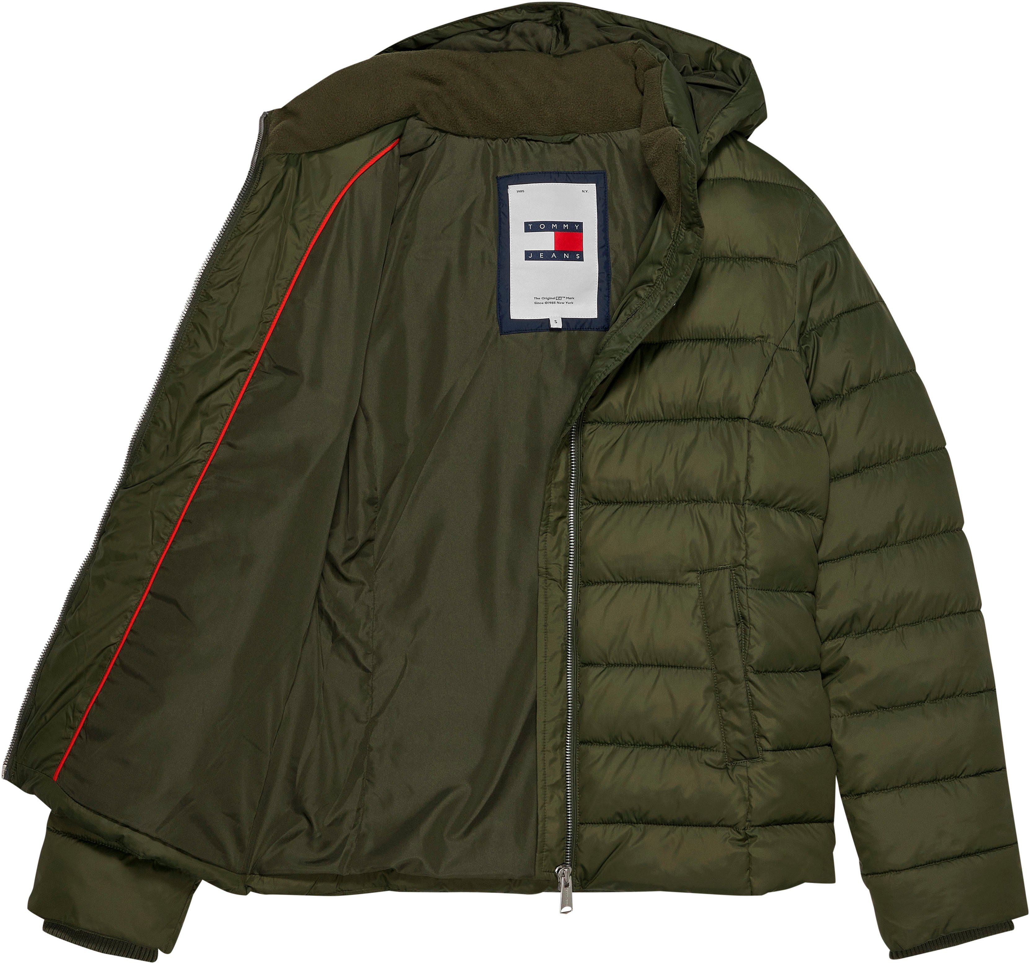 TOMMY JEANS Gewatteerde jas TJW BASIC HOODED JACKET