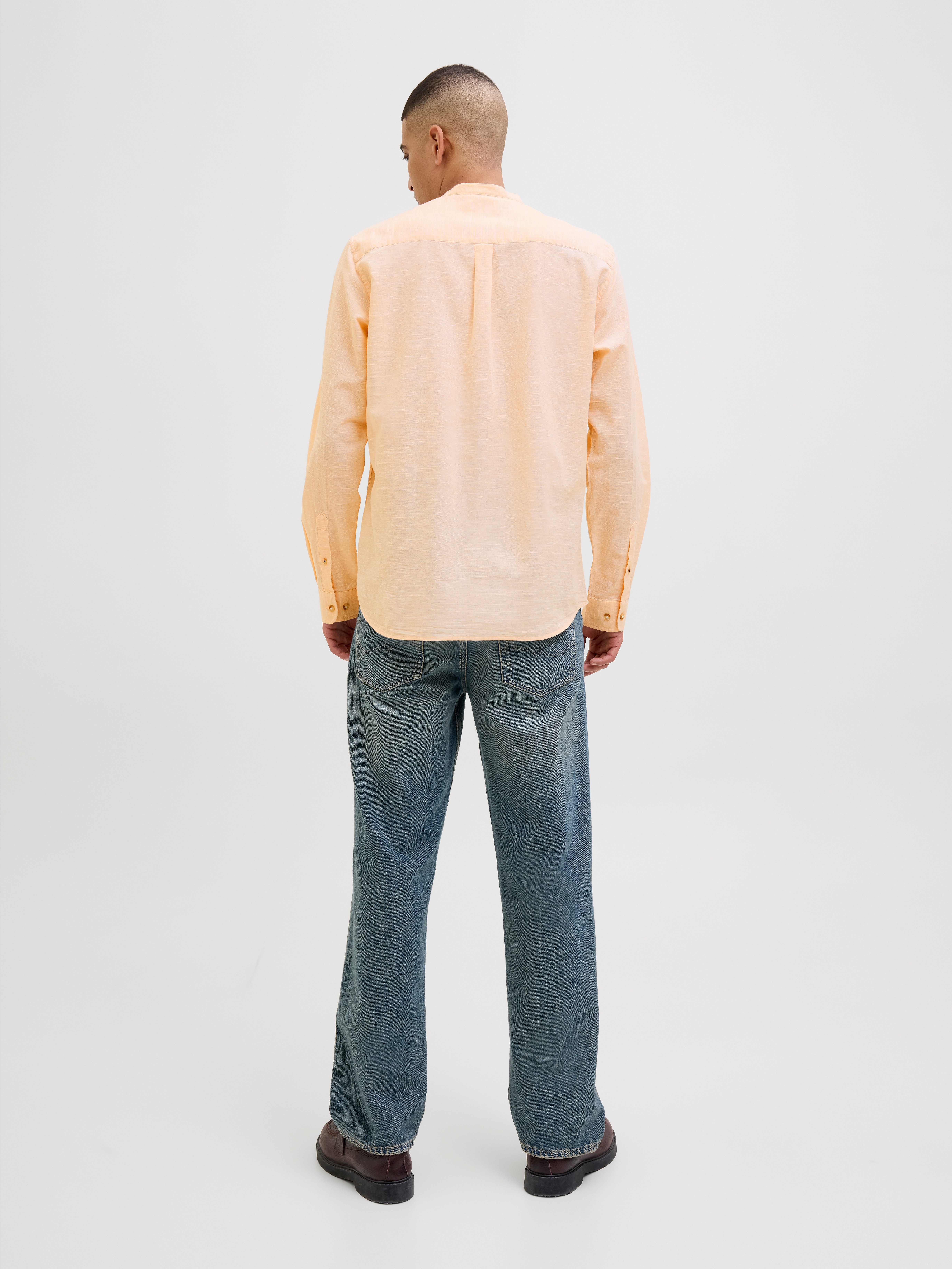 Jack & Jones Overhemd met lange mouwen JJESUMMER BAND SHIRT LS SN