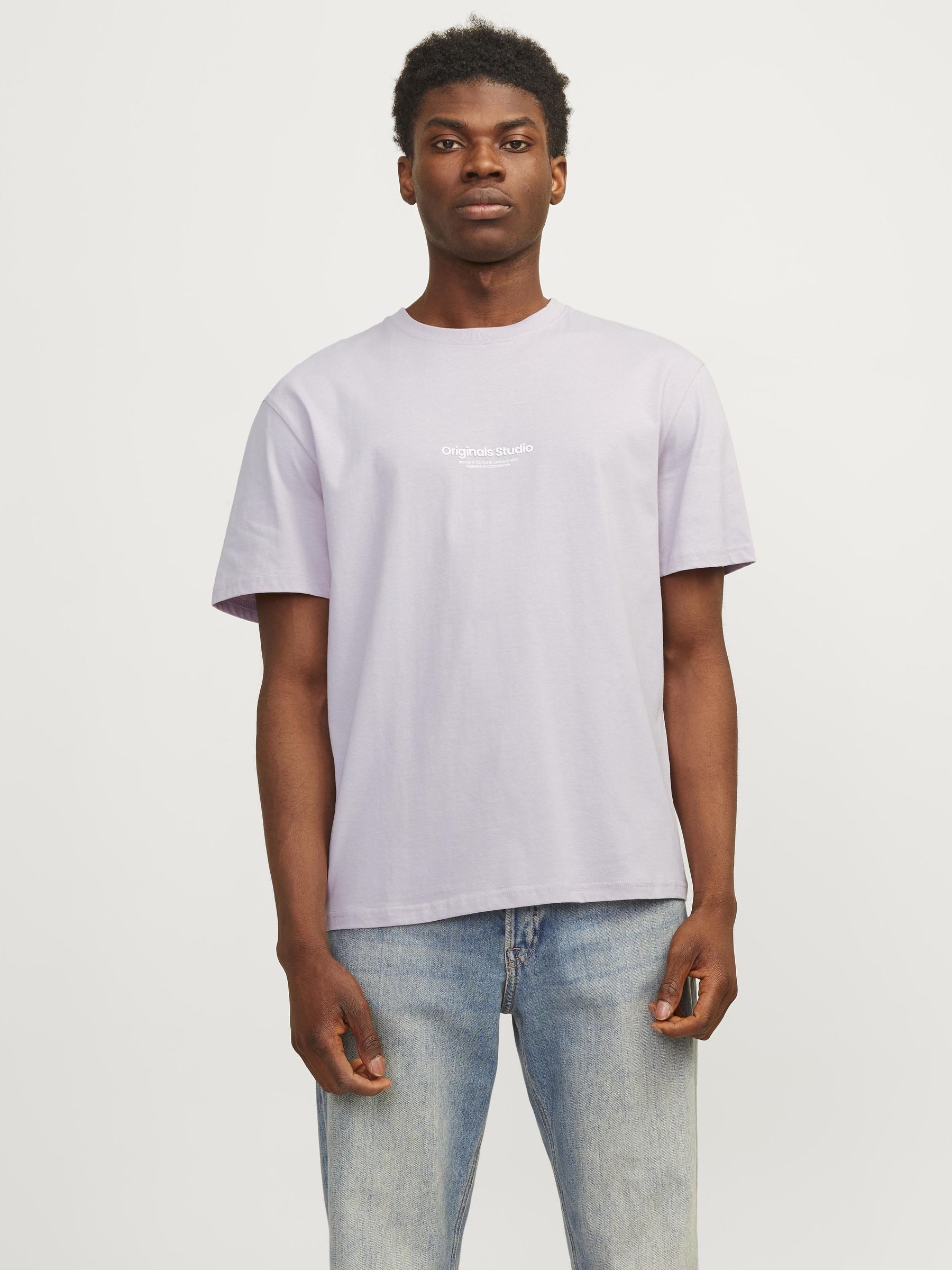 JACK & JONES ORIGINALS regular fit T-shirt JORVESTERBRO met printopdruk