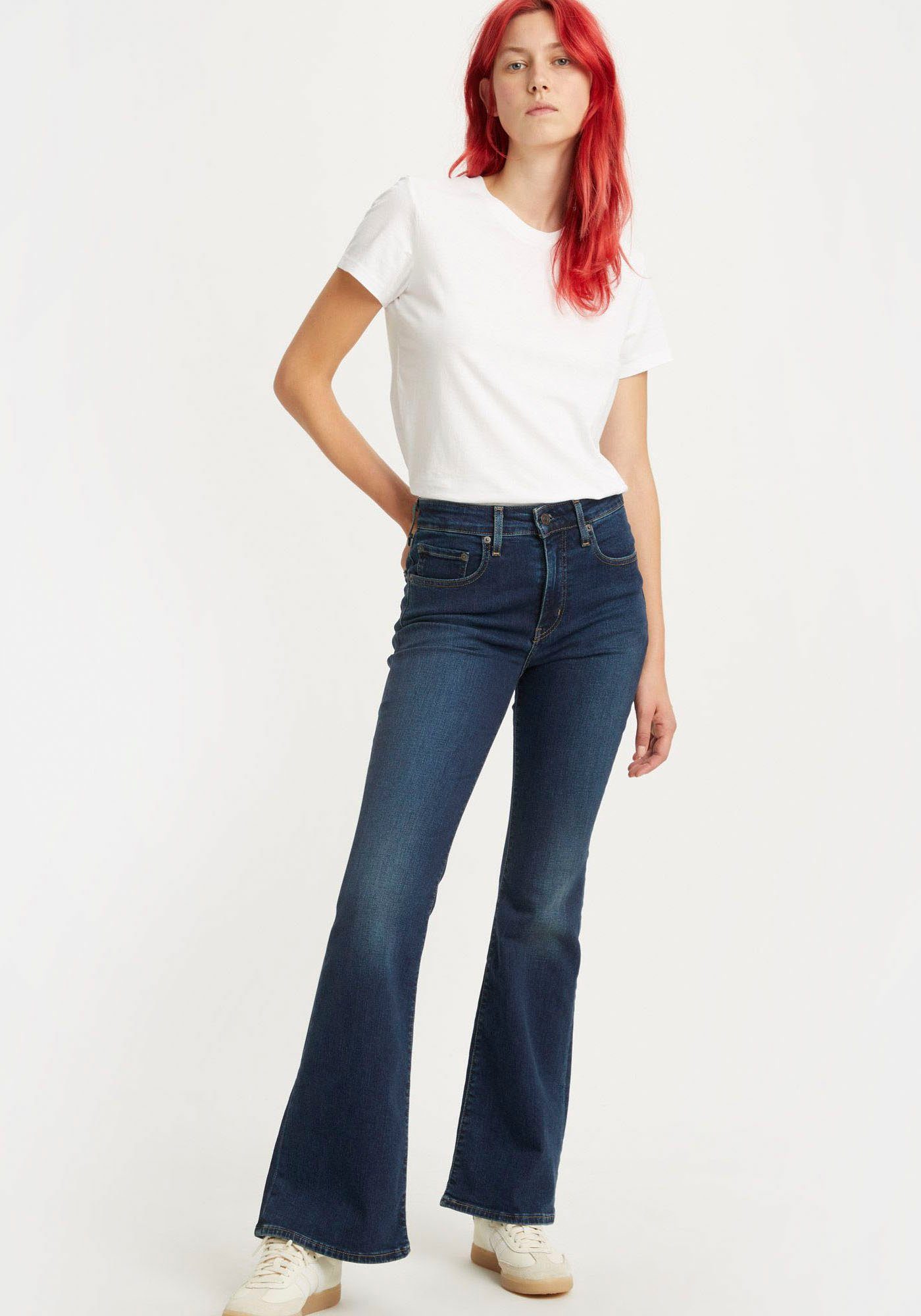 Levi's® Wijd uitlopende jeans 726 HR FLARE