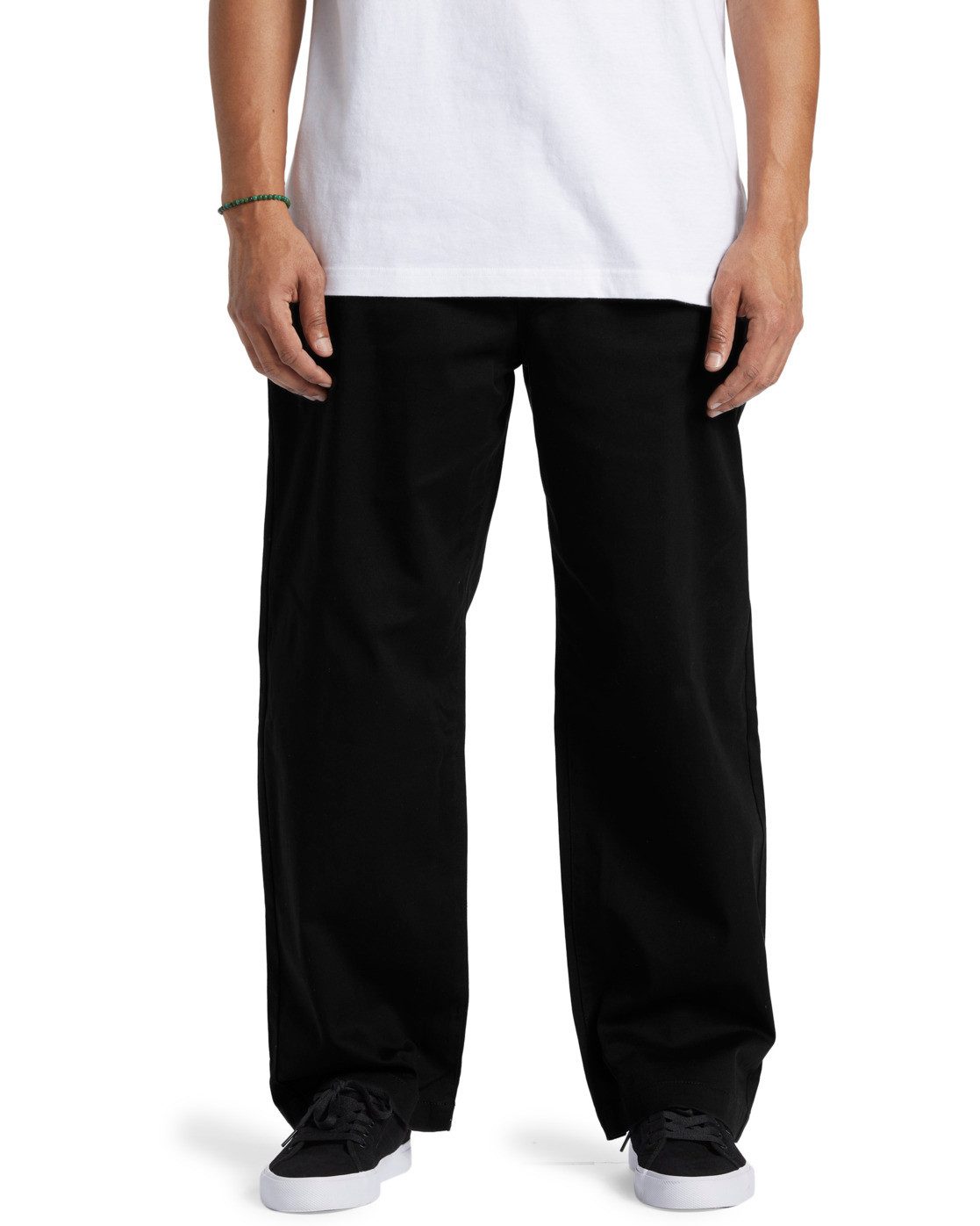 DC Shoes Functionele broek Worker baggy heren broeken maat 32(M) / lengte 32(M) zwart