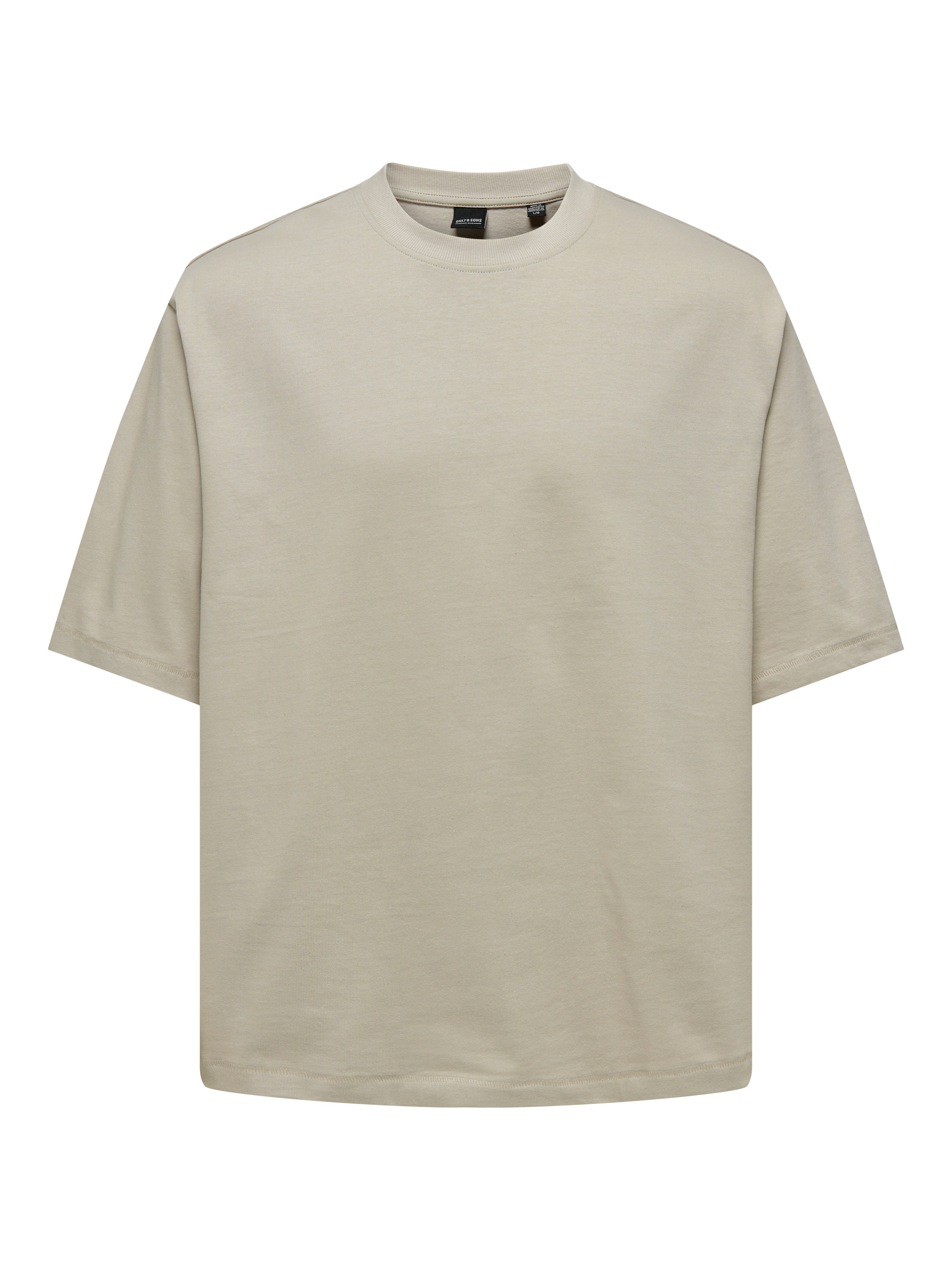 ONLY & SONS Shirt met ronde hals ONSMILLENIUM OVZ SS TEE NOOS