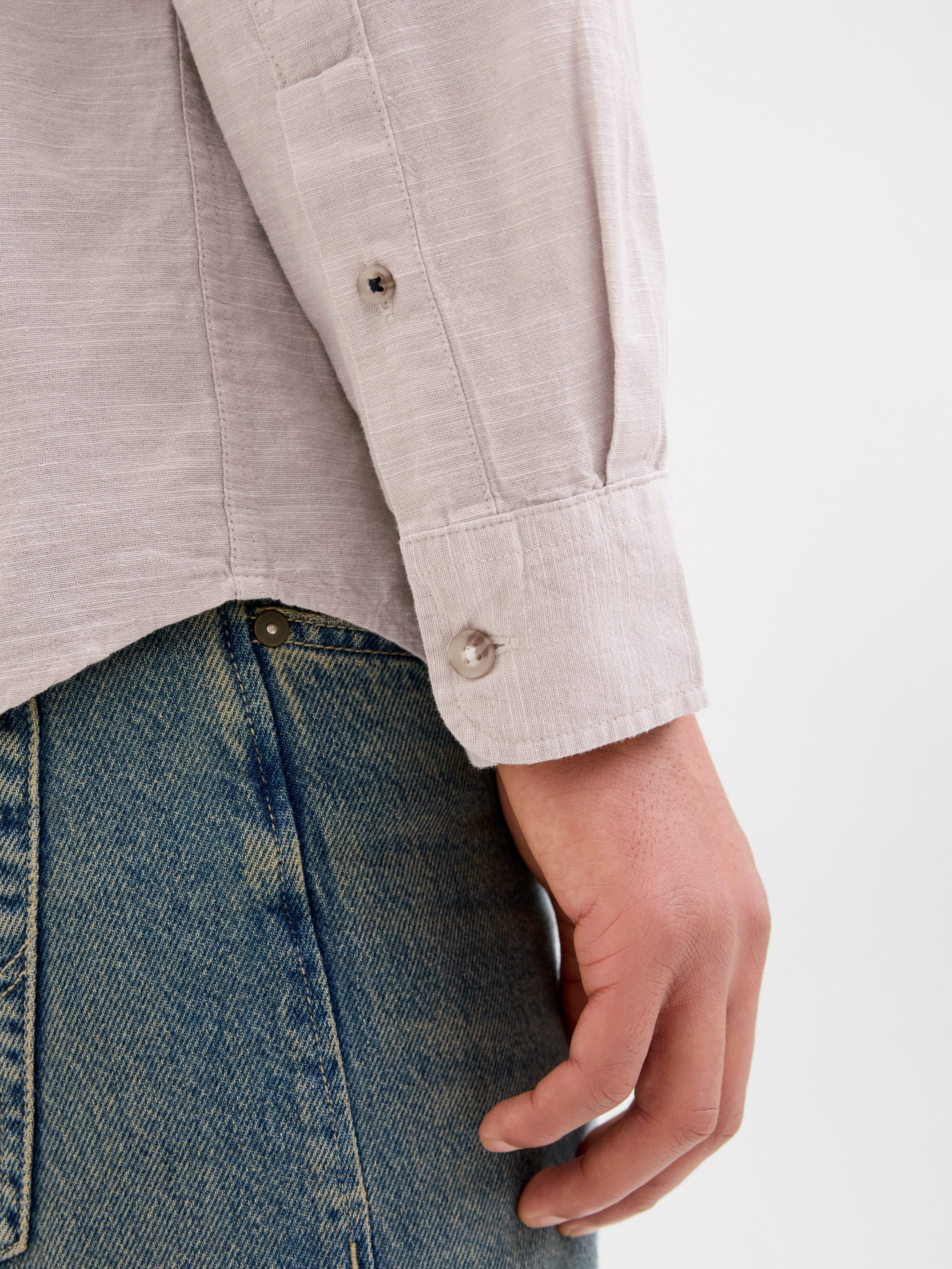 Jack & Jones Overhemd met lange mouwen JJESUMMER SHIRT LS SN