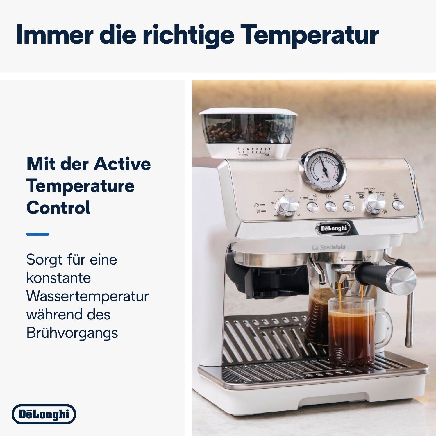 De'Longhi Espressomachine LA SPECIALISTA EC9155.W