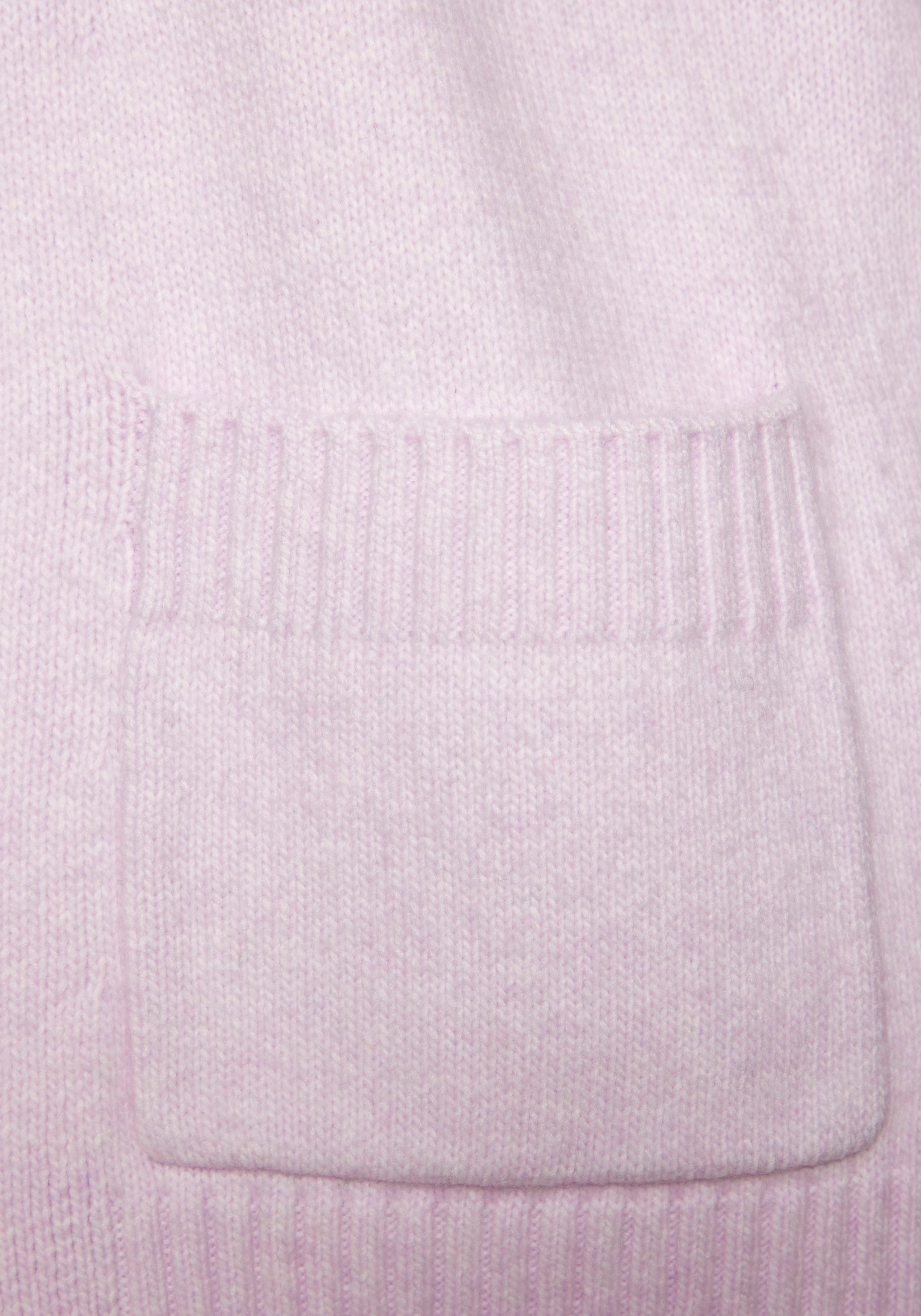 Vivance Vest van knuffelige breikwaliteit, cardigan (set, Met sjaal)