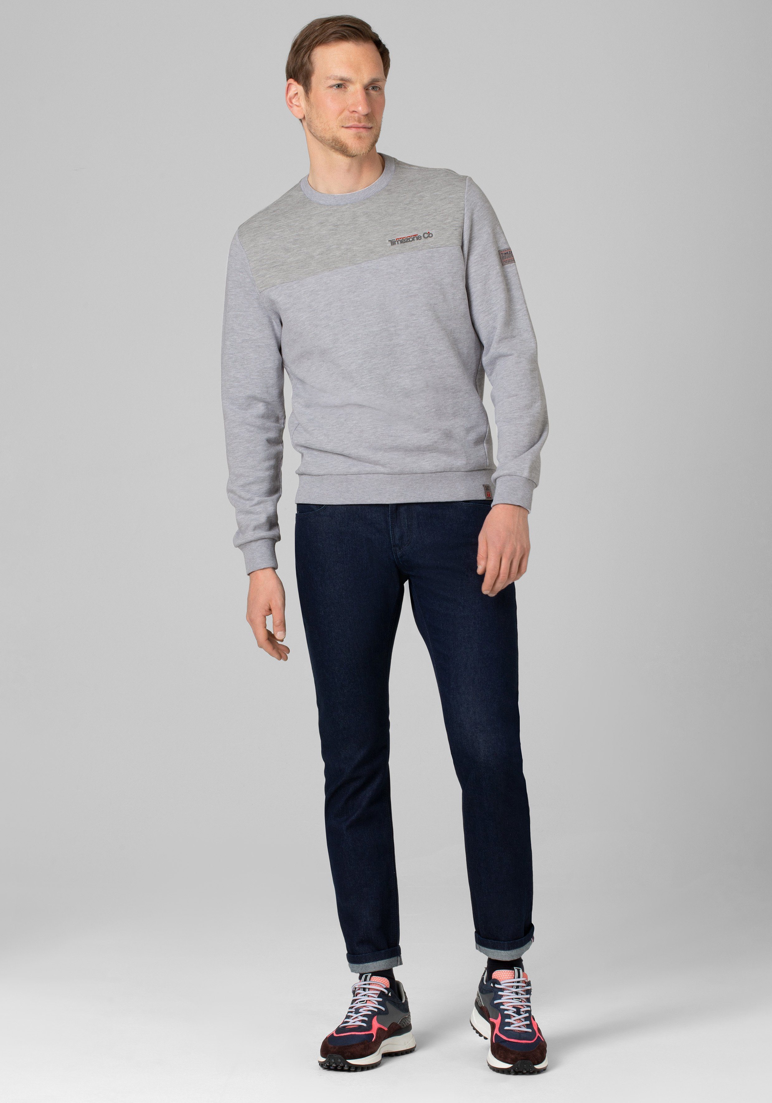 TIMEZONE Sweater Hi-Tech Crewneck Sweatshirt