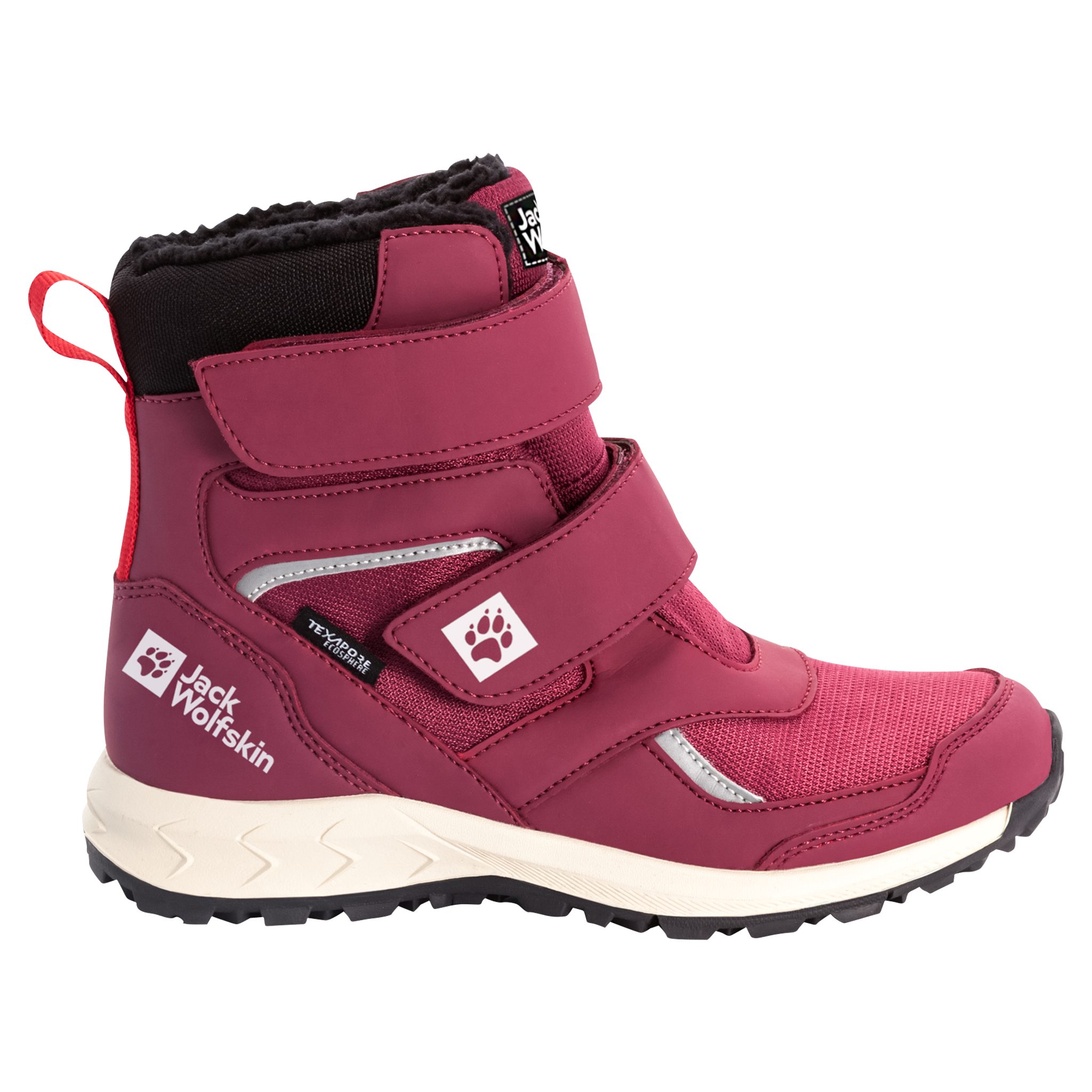 Jack Wolfskin Winterlaarzen WOODLAND WT TEXAPORE HIGH VC K waterdicht met klittenbandsluiting