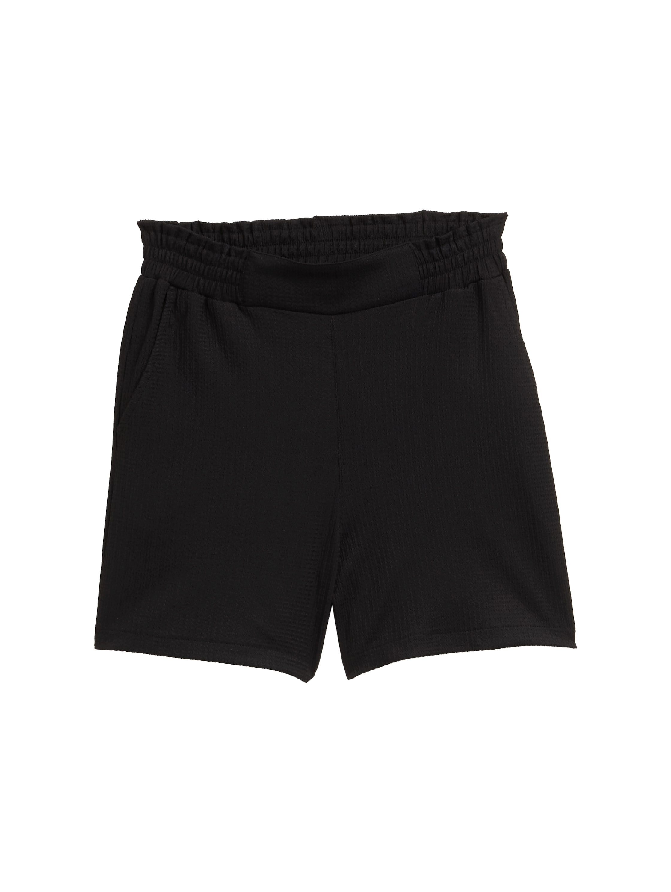 Tom Tailor Denim Short gestreepte uitstraling