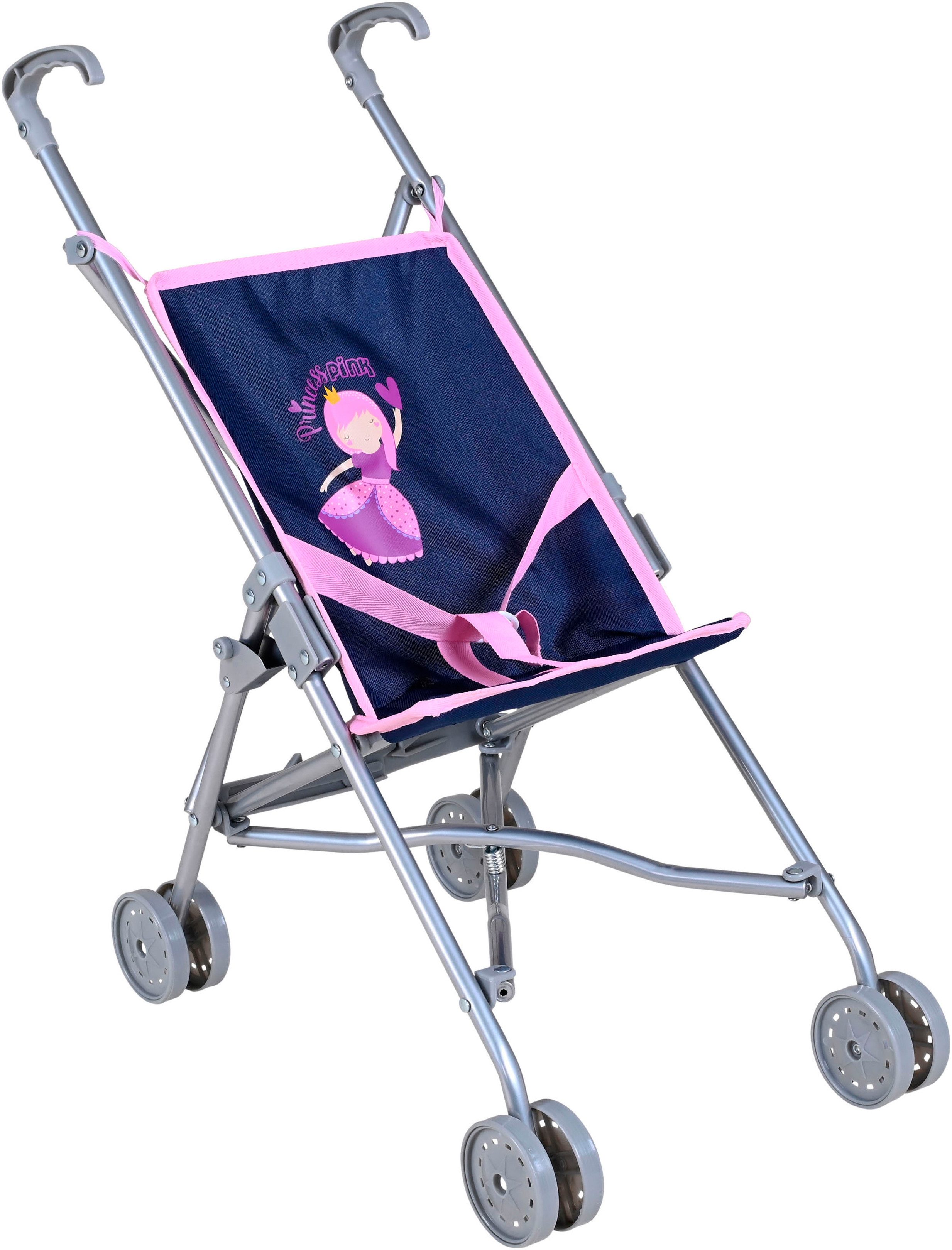 Knorrtoys® Poppenbuggy Sim - princess blue