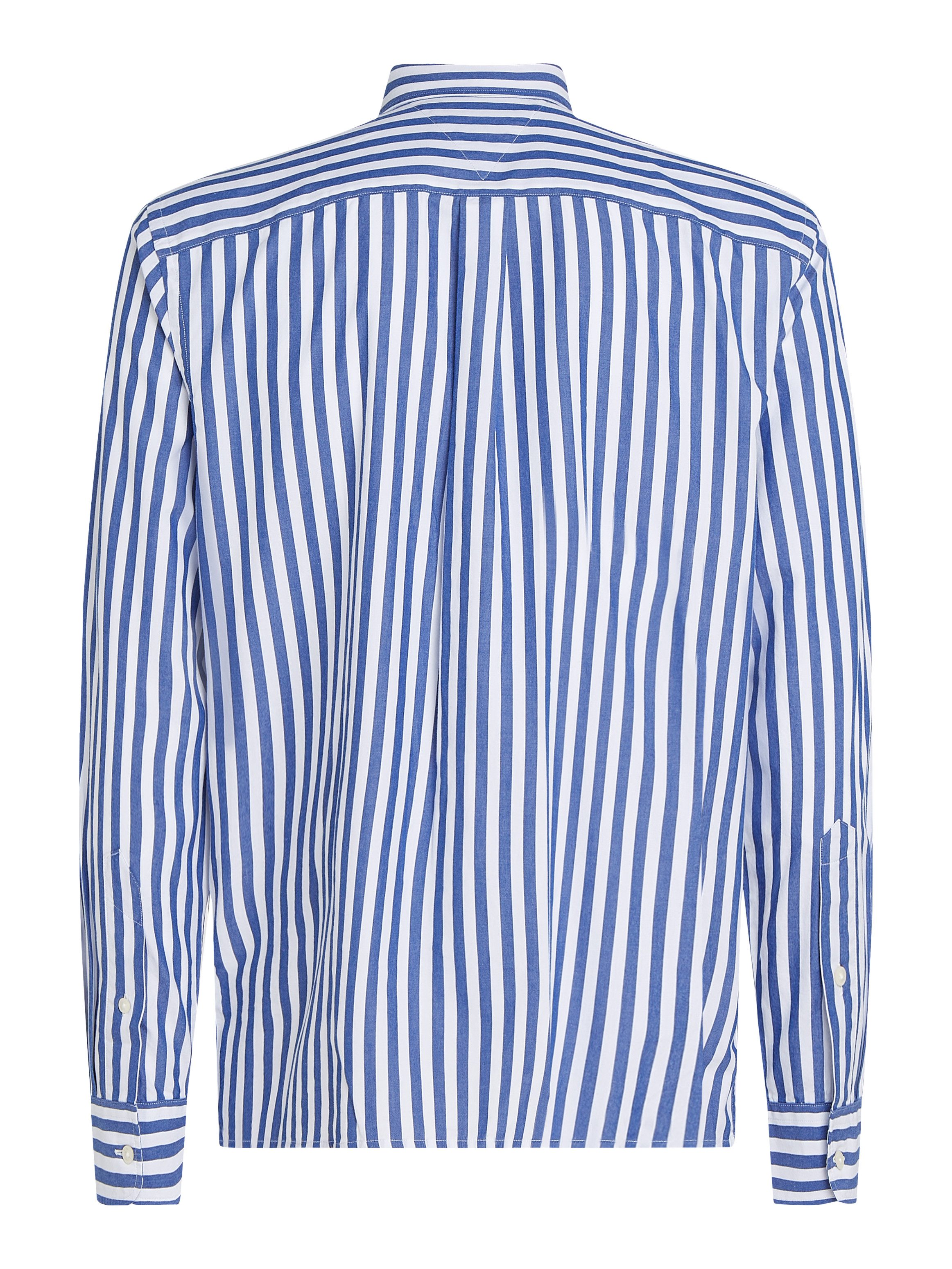Tommy Hilfiger Overhemd met lange mouwen FLEX POPLIN BOLD STRIPE RF SHIRT