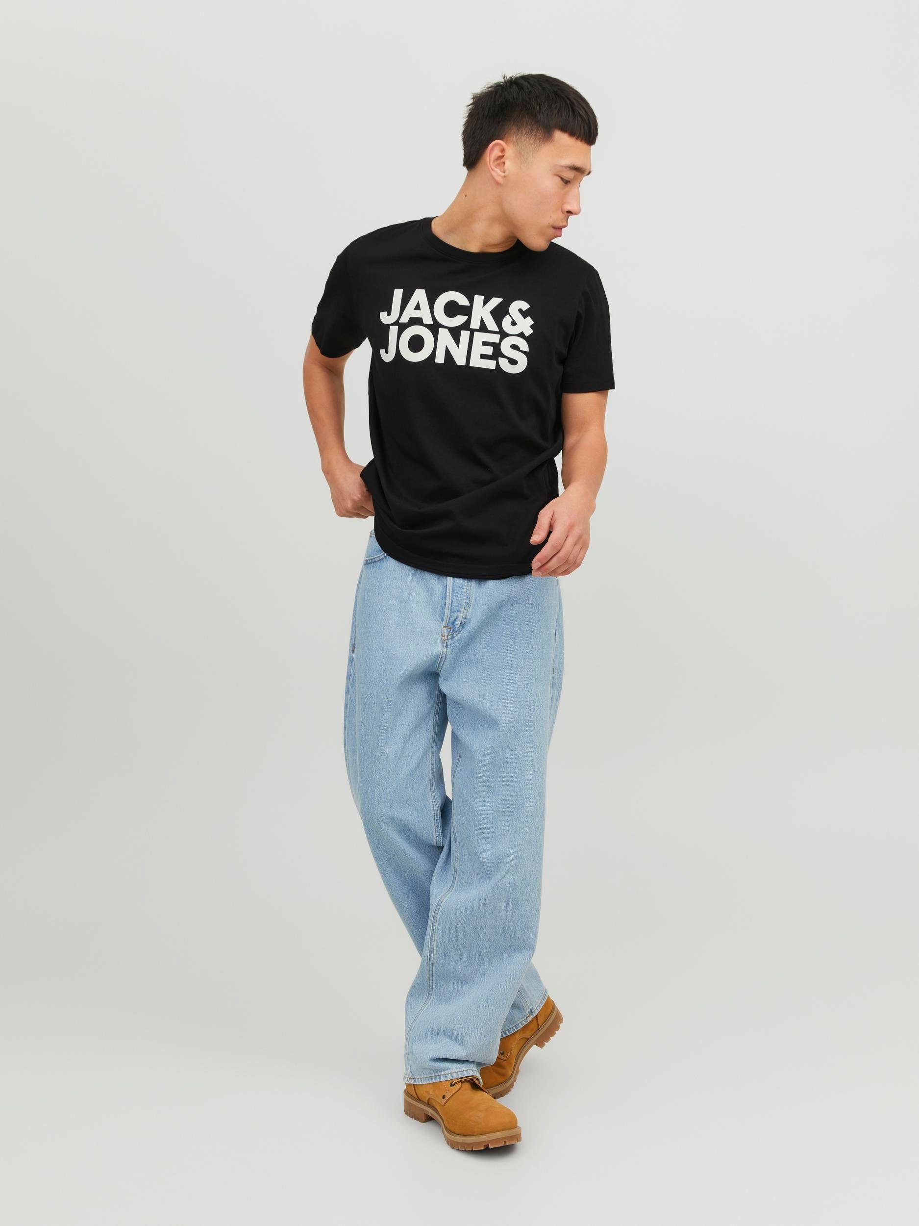 Jack & Jones Shirt met ronde hals JJECORP LOGO TEE SS