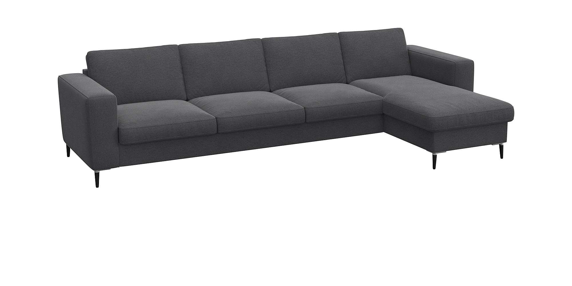 FLEXLUX Hoekbank Fiore, super zitcomfort door koudschuim in de zitting, L-vorm