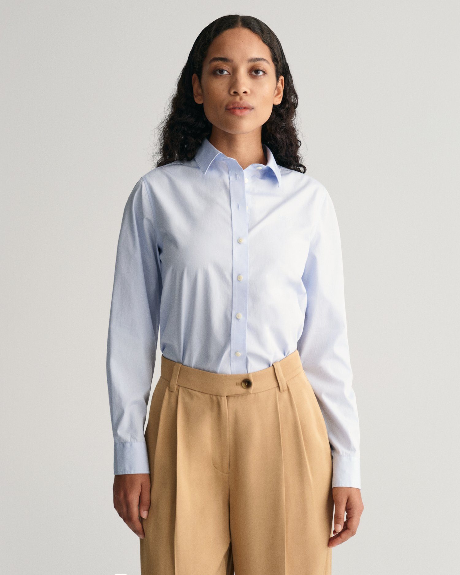 Gant Blouse met lange mouwen REG POPLIN SHIRT