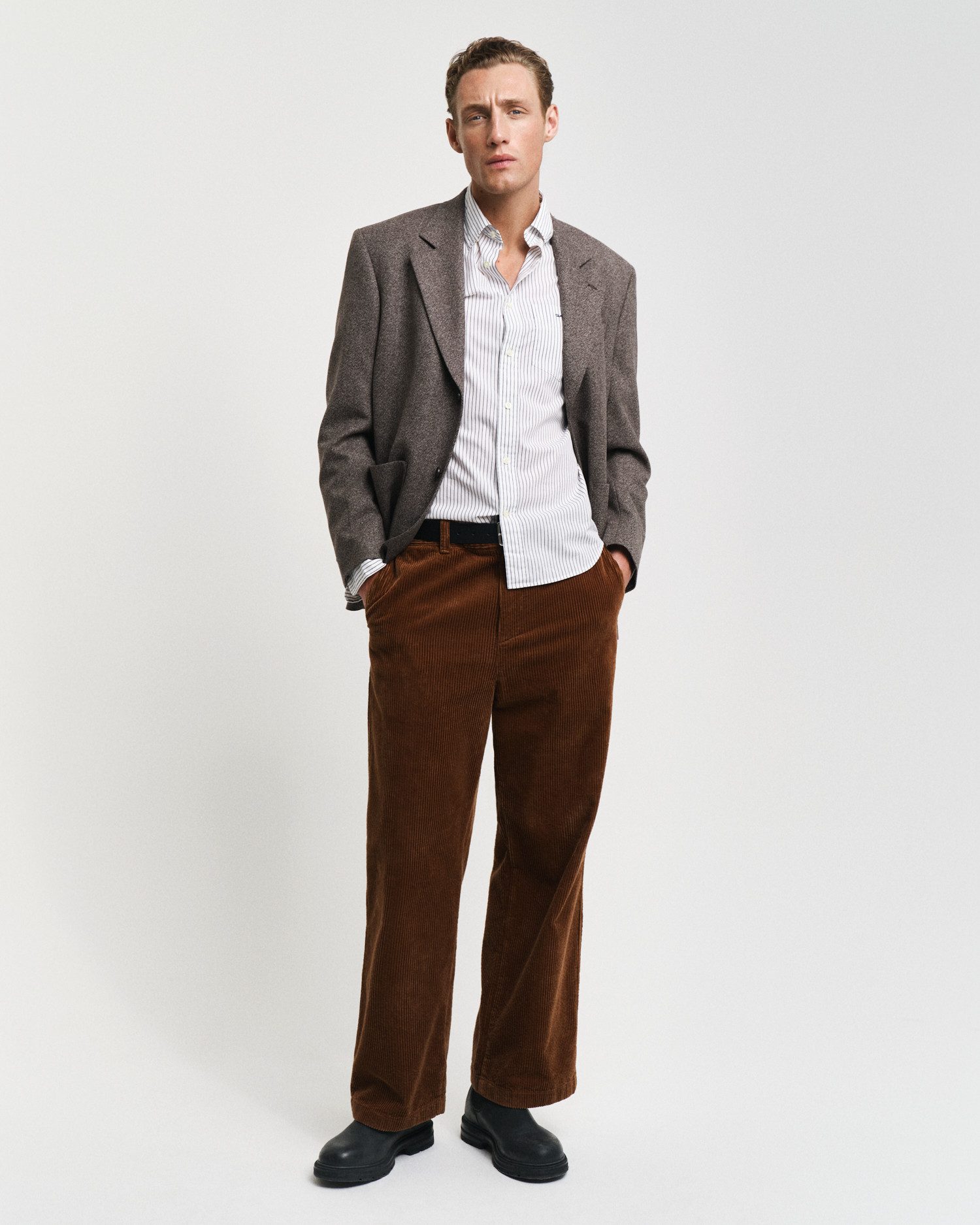 Gant Overhemd met lange mouwen REG POPLIN STRIPE