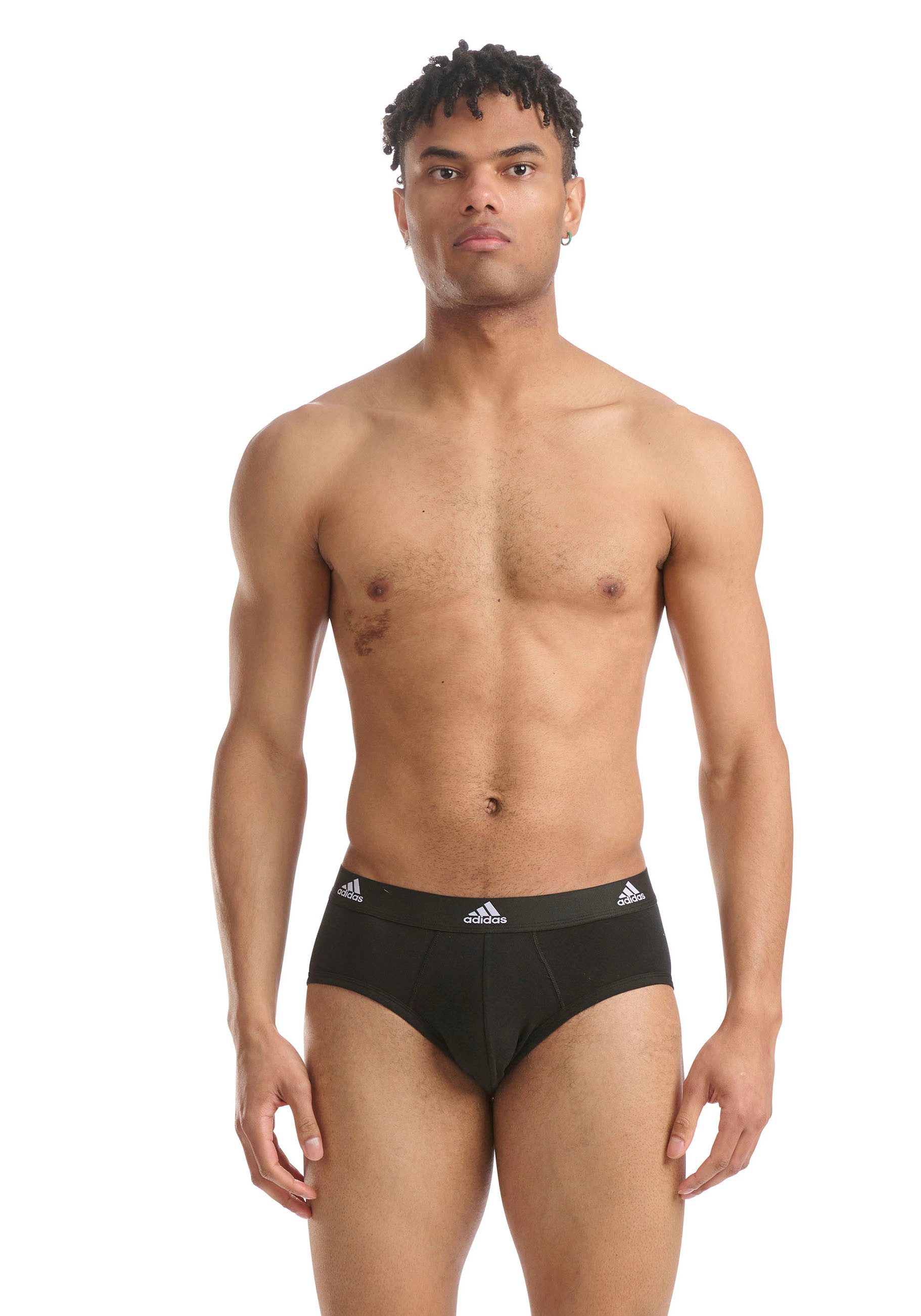 adidas Sportswear Slip Active Flex Cotton met vochtregulerende technologie (3 stuks)