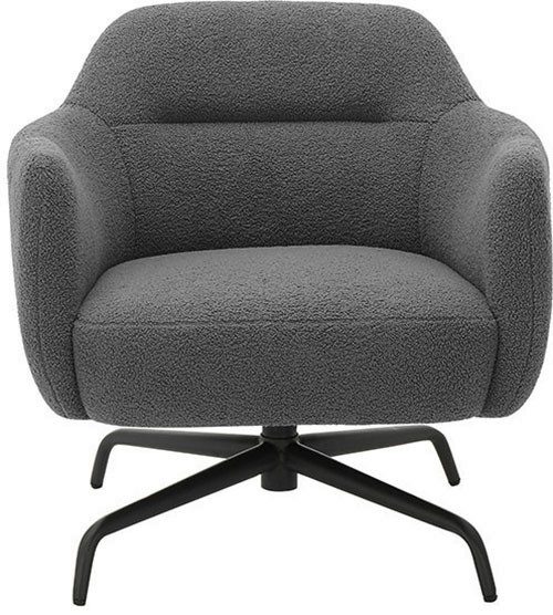 MCA furniture Loungestoel TAJO draaistoel met armleuningen (1 stuk)