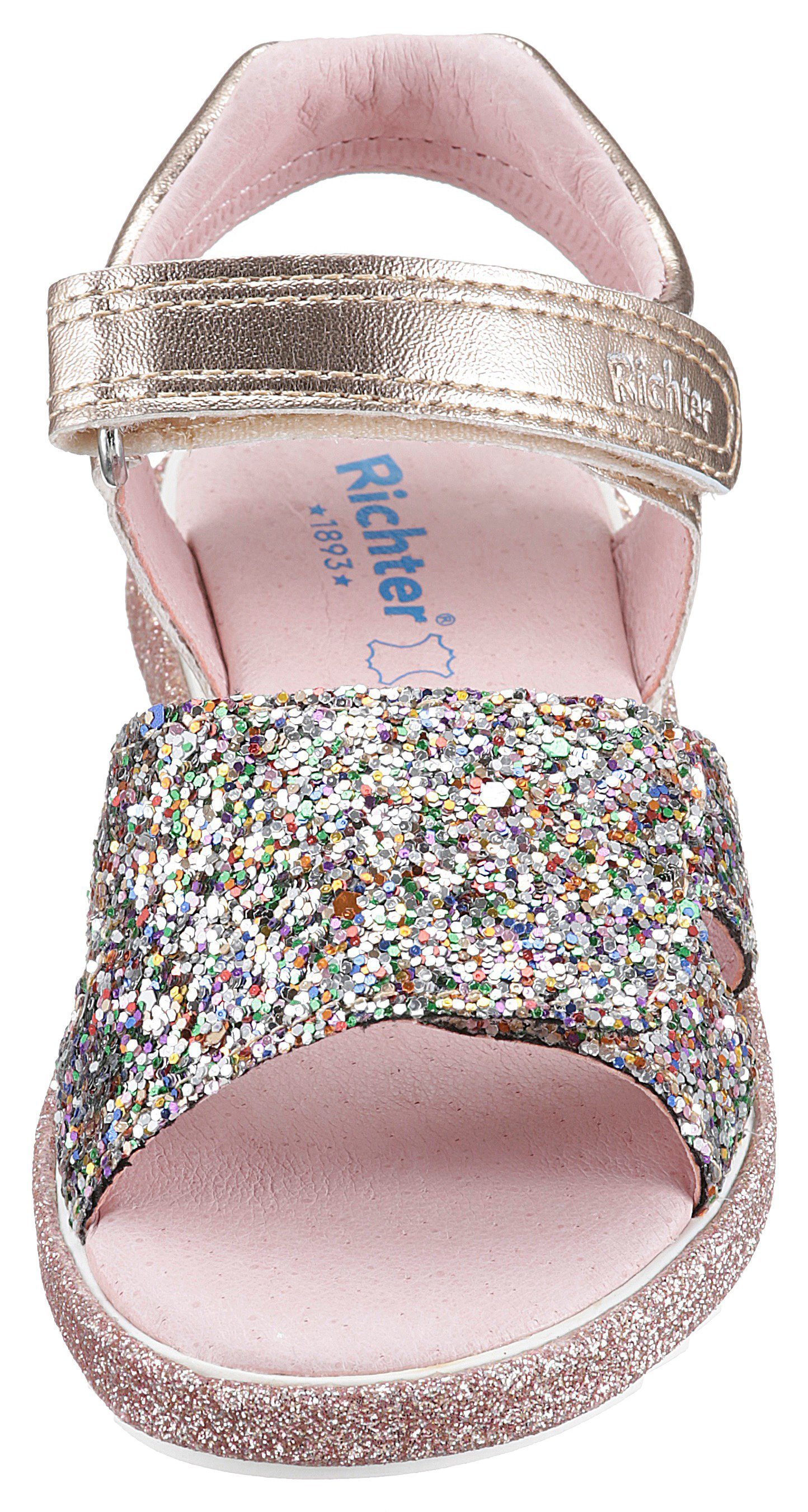 Richter Sandalen Romea zomerschoen, klittenbandschoen, sandaal, met klittenbandsluiting