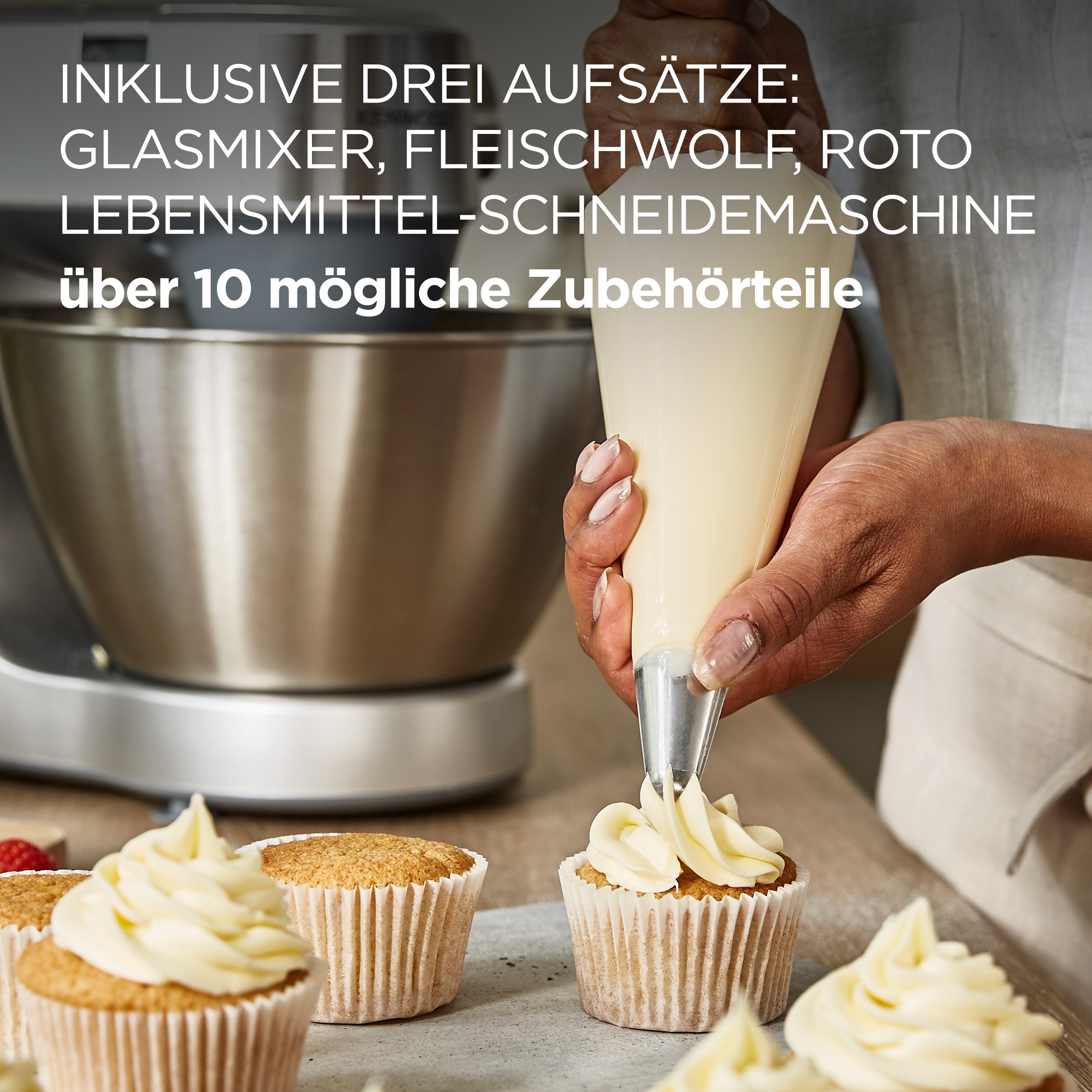 KENWOOD Keukenmachine Prospero+ KHC29A.M0SI silber