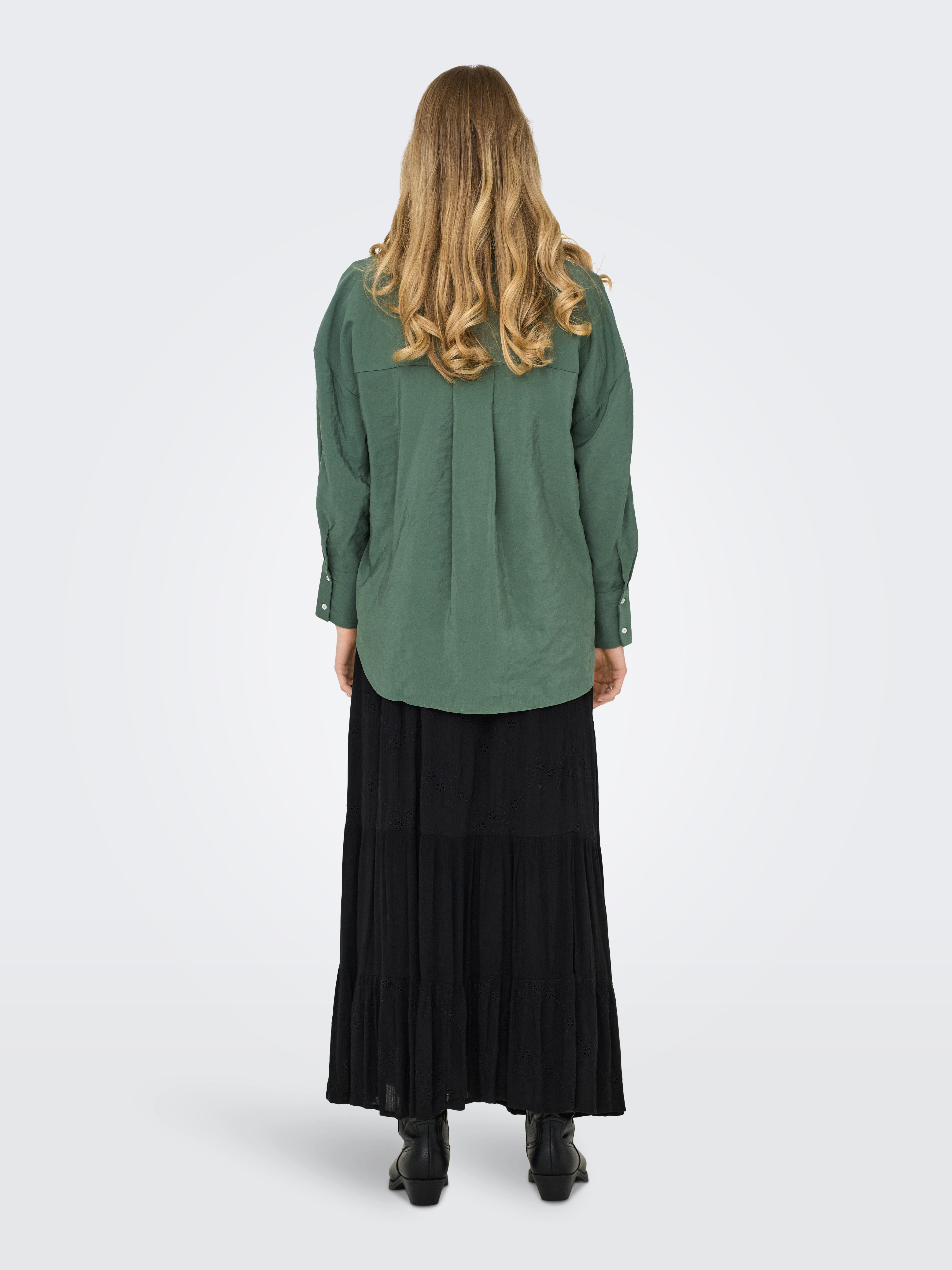Only Overhemdblouse ONLZAZIMA L/S LOOSE SHIRT WVN NOOS