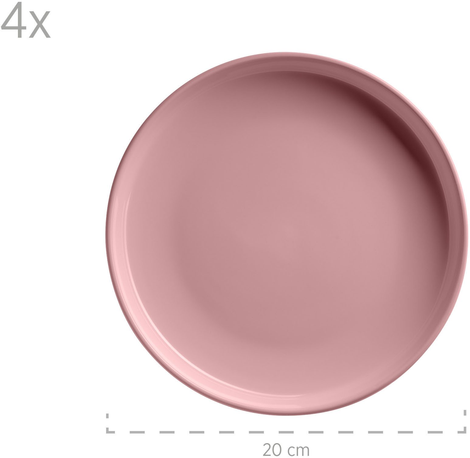 my home Combi-servies Kosima 16 delen, servies voor 4 personen (set)