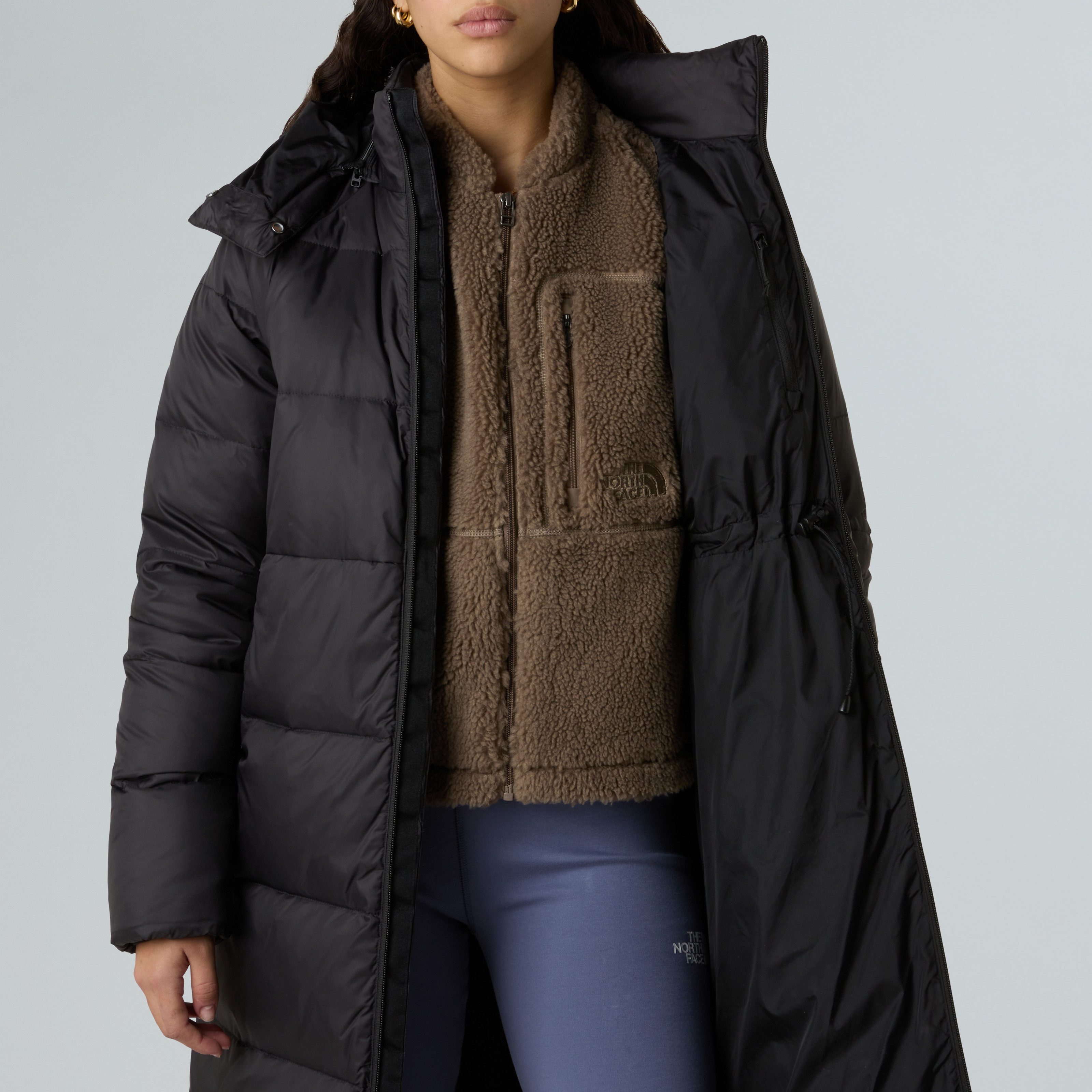The North Face Functionele jas W HYDRENALITE CITY LONG DOWN HOODED PARK (1-delig)