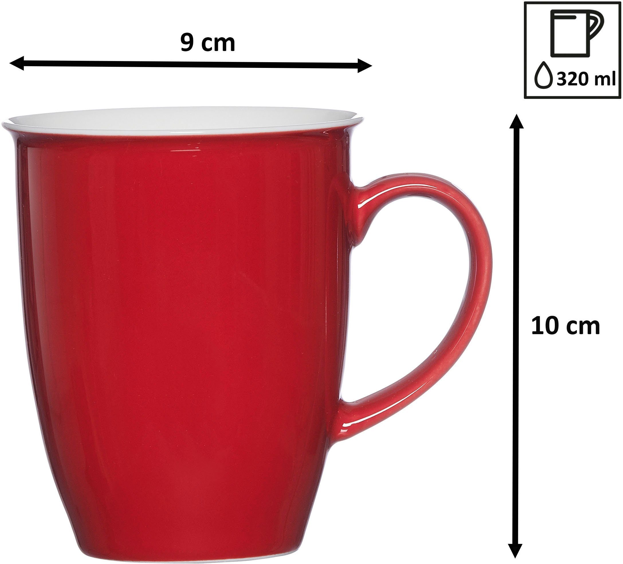 Ritzenhoff & Breker Beker Doppio (set, 4-delig)