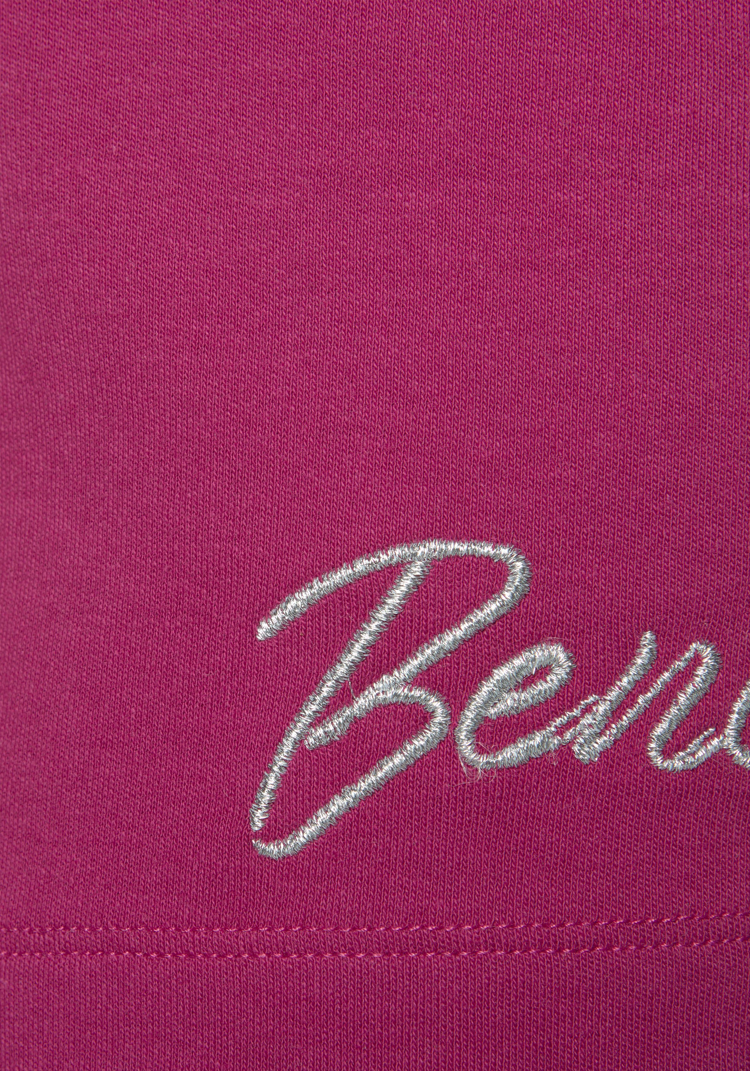 Bench. Loungewear Sweatshort met glanzende logo-borduurwerk, loungewear, loungepak
